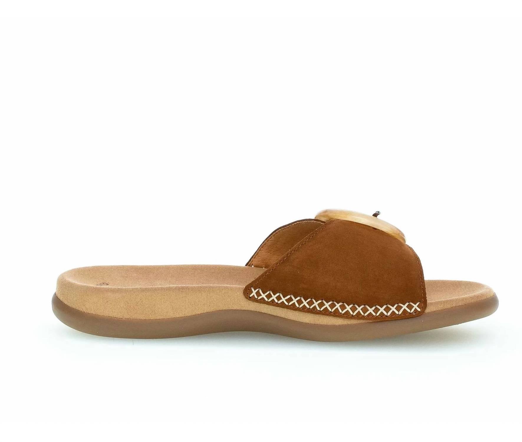 33728f27-ba9d-4829-8092-1da18d2f1c5d-upscale_15k-1500x1500-70 Gabor - Women's Pantolette 83.701.18 Flat Sandal - Image 1