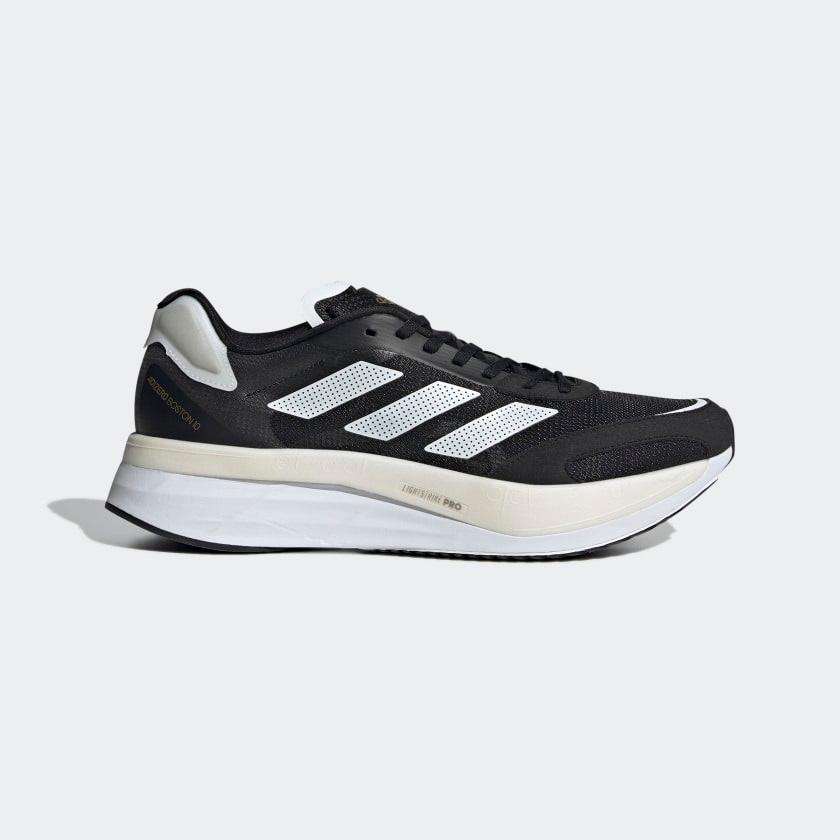 34194-CORE_BLKFUTURE_WHT-l Men's adidas Boston 10 - Image 1