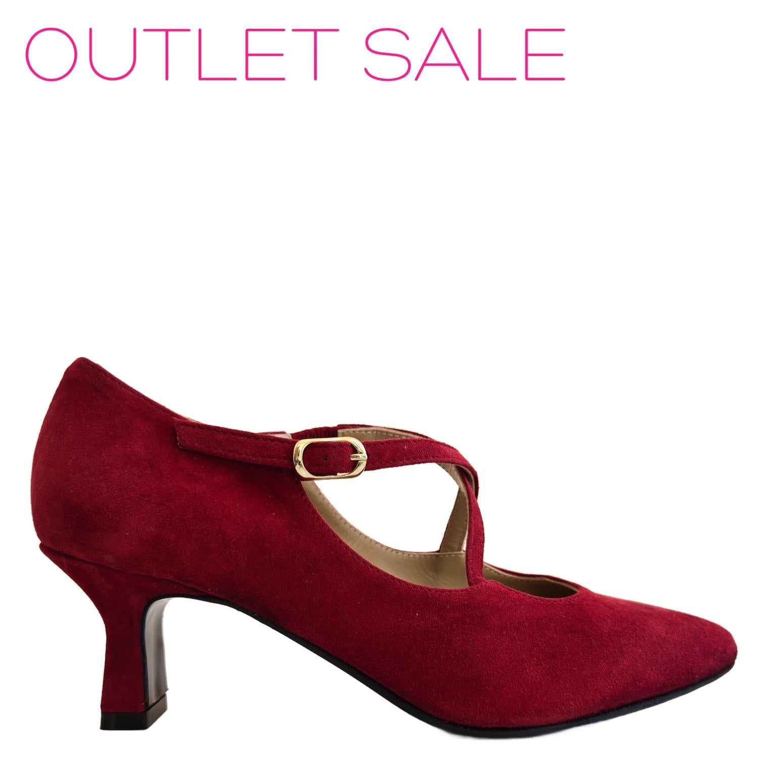 34902819-2c80-46e1-9c61-db2c4fe07614-upscale_15k-1500x1500-1 Cristina Millotti - Women's Maram Suede Heels - Image 1
