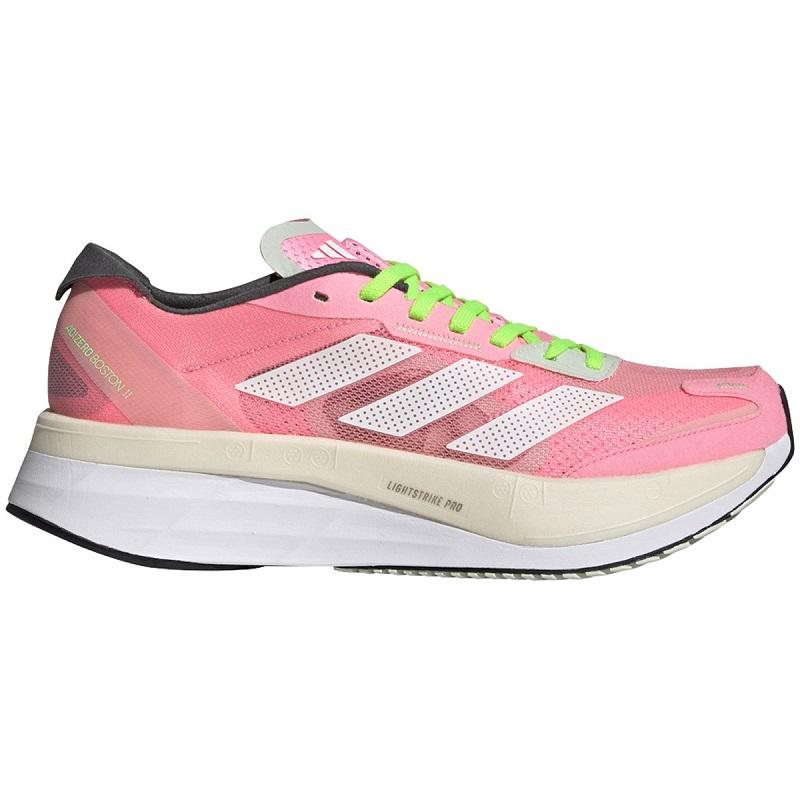 35807-BEAM_PINKFTWR_WHT-l Women's adidas Adizero Boston 11 - Image 1