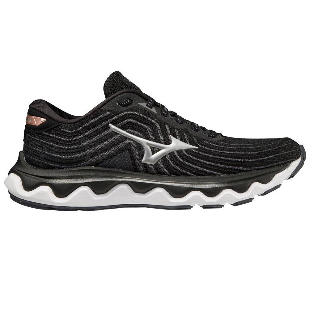36433-BLACKSILVER-l Women's Mizuno Wave Horizon 6 - Image 1
