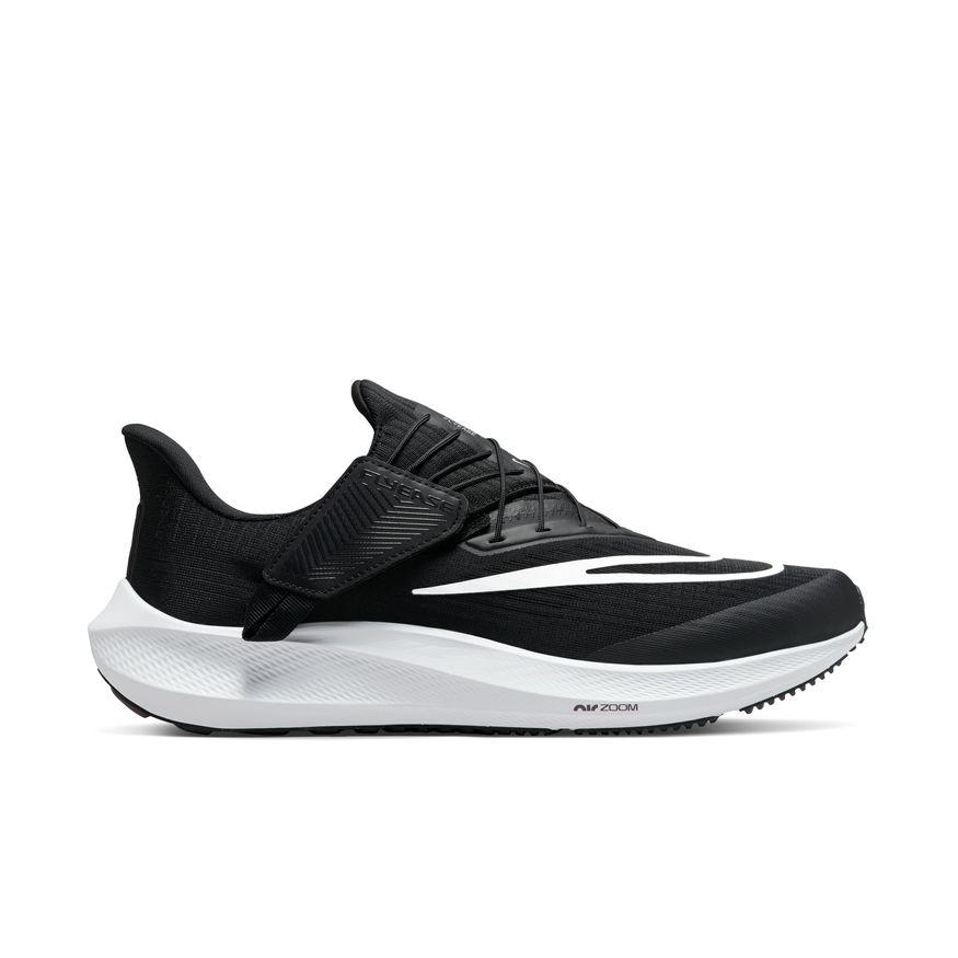 36872-BLACKWHITEDK_GREY-l Men's Nike Pegasus FlyEase - Image 1