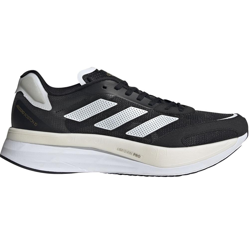 36874-BLACKWHITEGREY-l Women's adidas Boston 10 (Wide) - Image 1