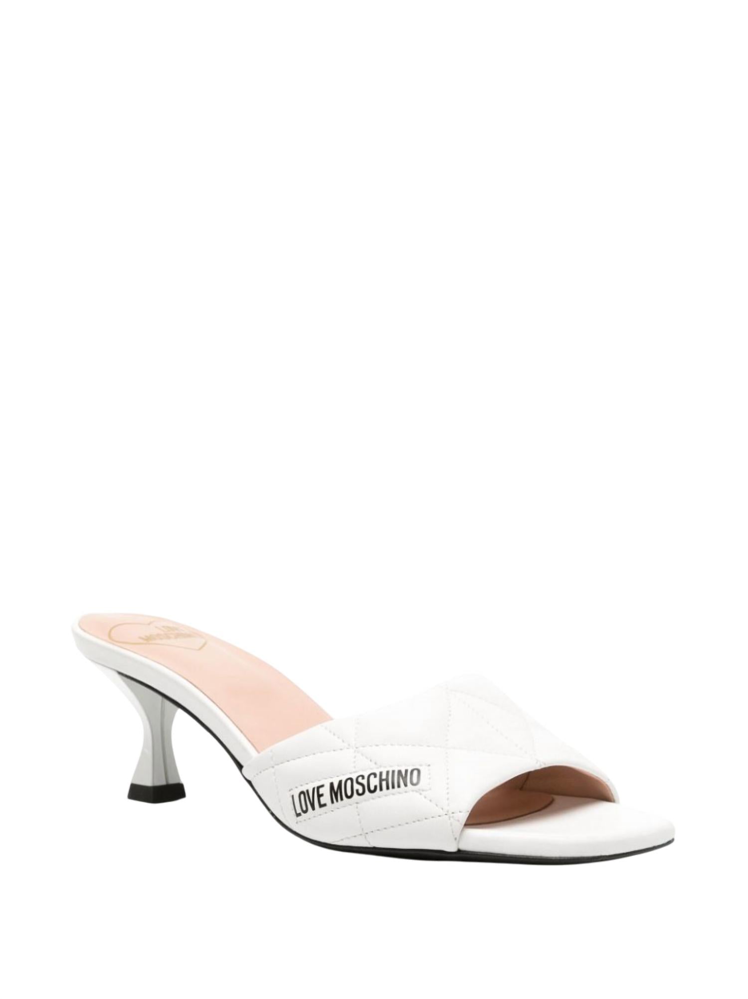36bbcc6d-9389-4170-8717-ccfb4a4e78fe-upscale_15k-1500x1500-1 Love Moschino - Women's Leather Quilted Heels Mule - Image 1