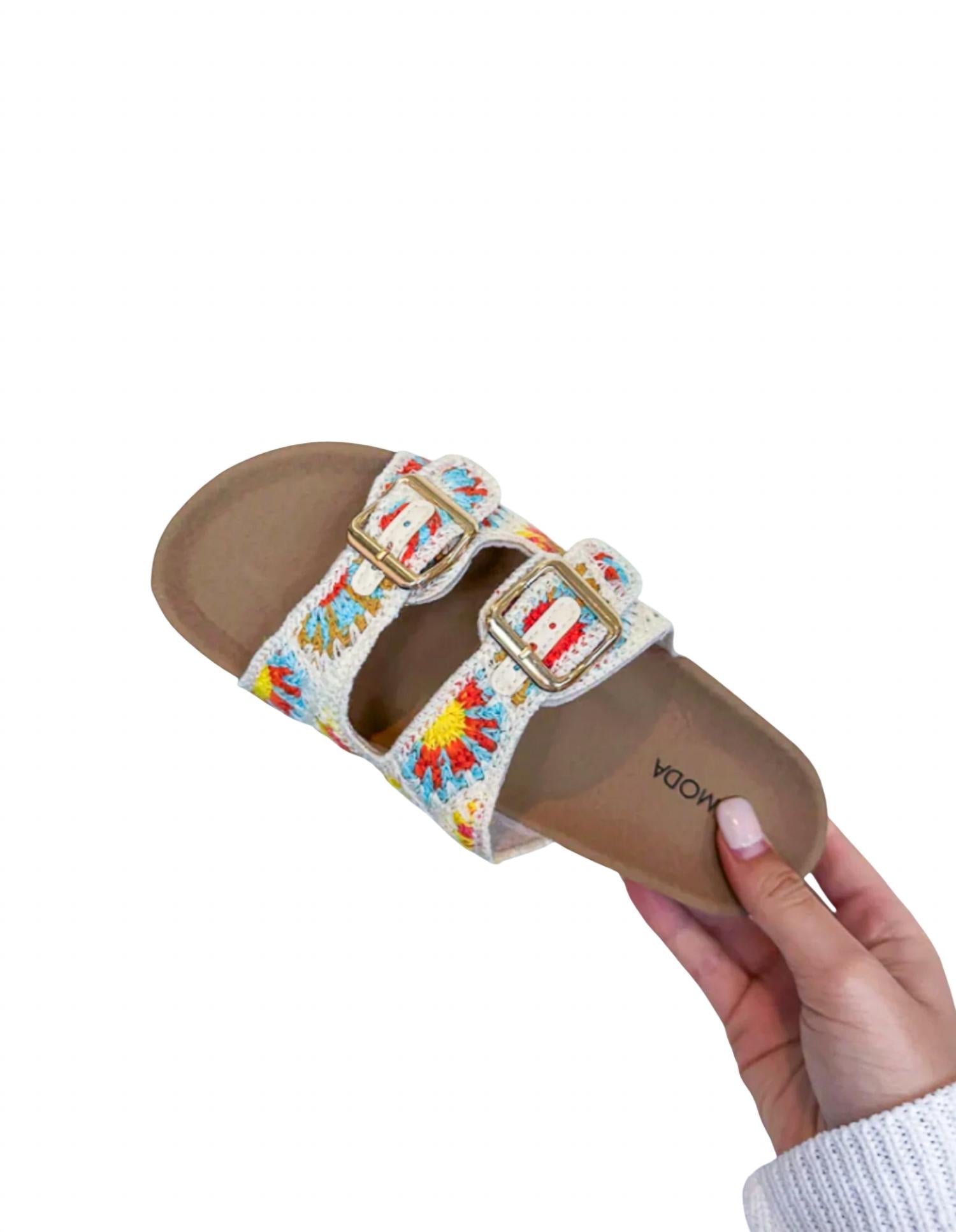 370cb950-9e2b-40dd-88b1-8c15137c5366-upscale_15k-1500x1500-1 Legend Footwear - Women's Boho Crochet Sandals - Image 1