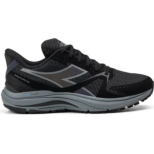 37138-BLACKSTEEL_GRAY-l Men's Diadora Mythos Blushield 8 Vortice - Image 1