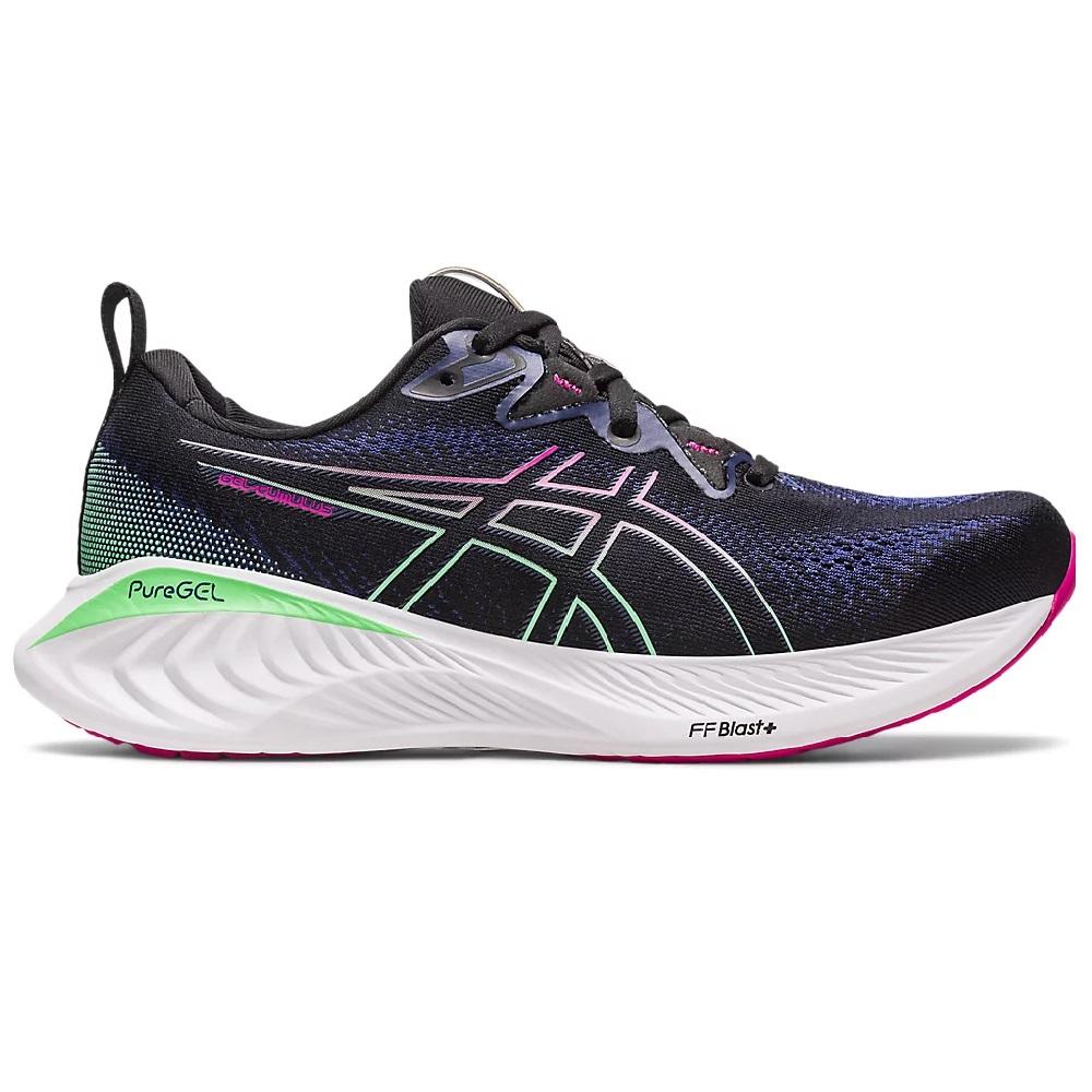 37259-BLACKPINK_RAVE-l Women's ASICS Cumulus 25 - Image 1
