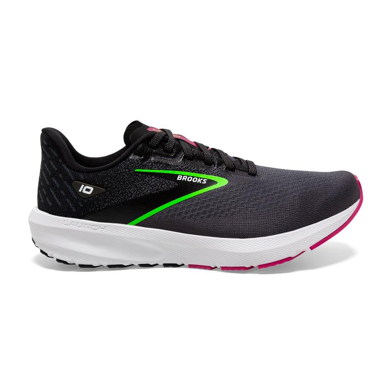 37785-BLACKBLACKENED_PEAR-l Women's Brooks Launch 10 - Image 1