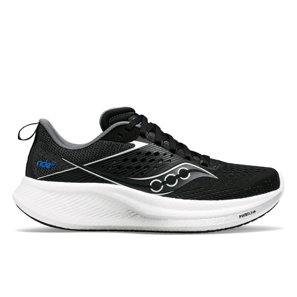 38369-BLACKWHITE-l Women's Saucony Ride 17 - Image 1