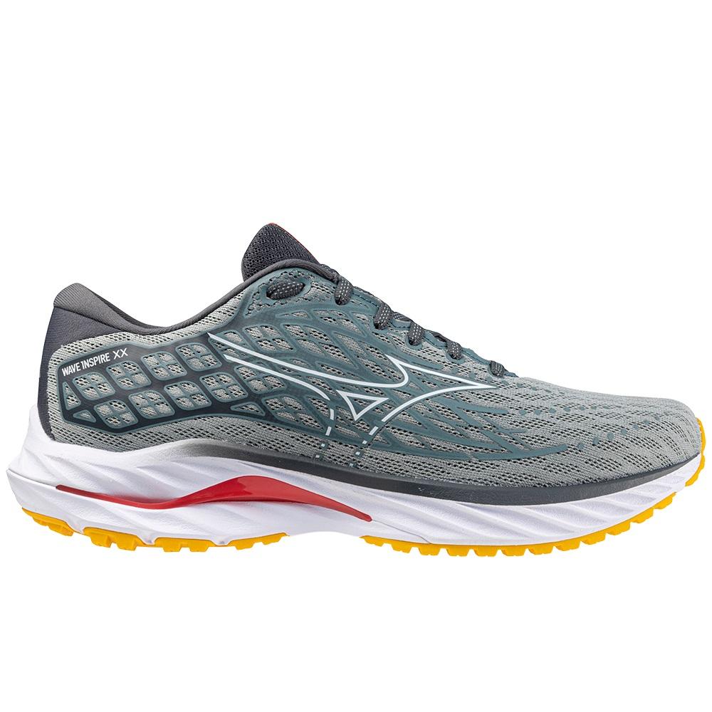 38665-ABYSSWHITE-l Men's Mizuno Wave Inspire 20 - Image 1