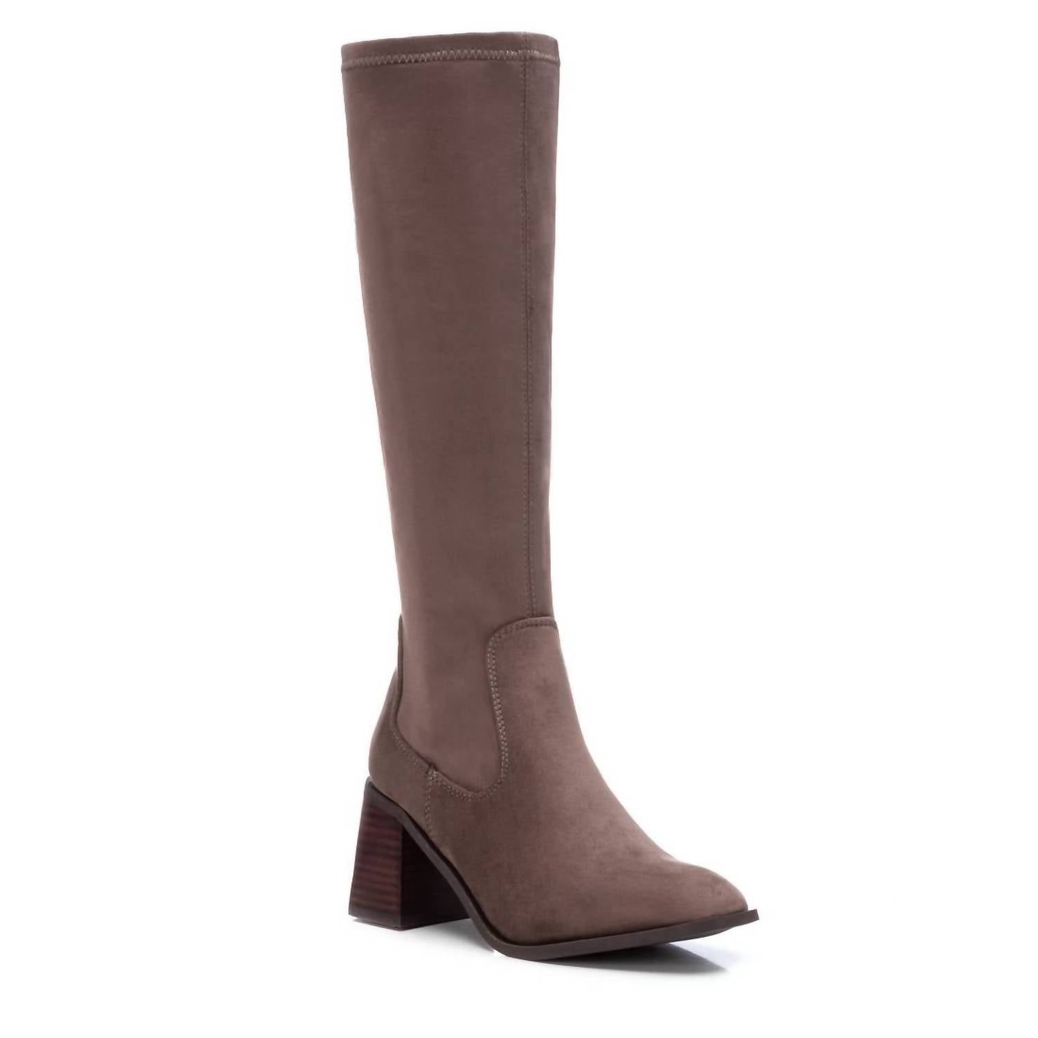 3a9dc3ac-1d98-4c90-88a1-770b287ab2e9-upscale_15k-1500x1500-70 Xti - Women's Suede Dress Boots - Image 1