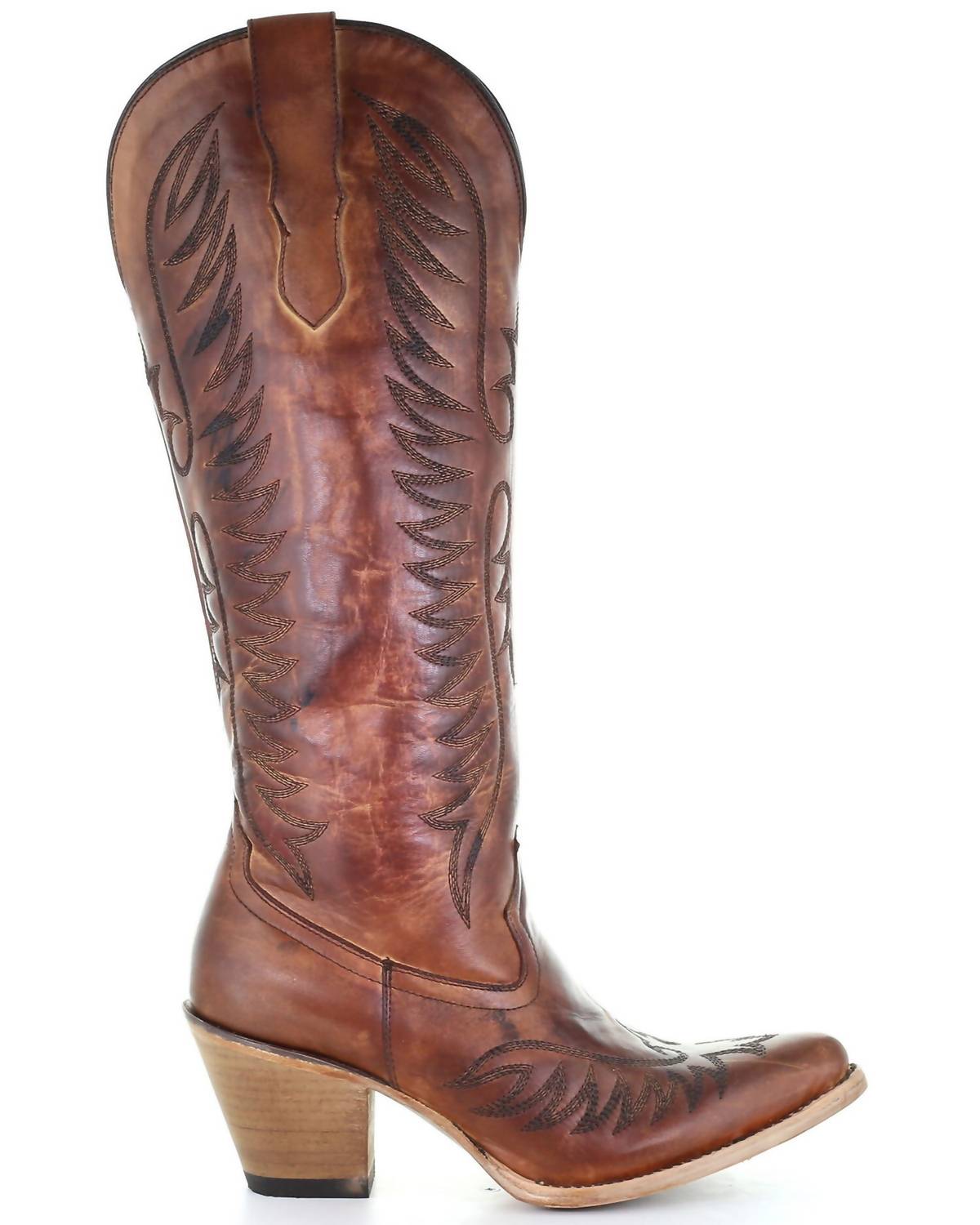 3b332981-0058-4f38-9b2e-6cfaa9c9d1e0-upscale_15k-1500x1500-70 Corral - Women's Round Toe Embroidery Western Boots - Image 1