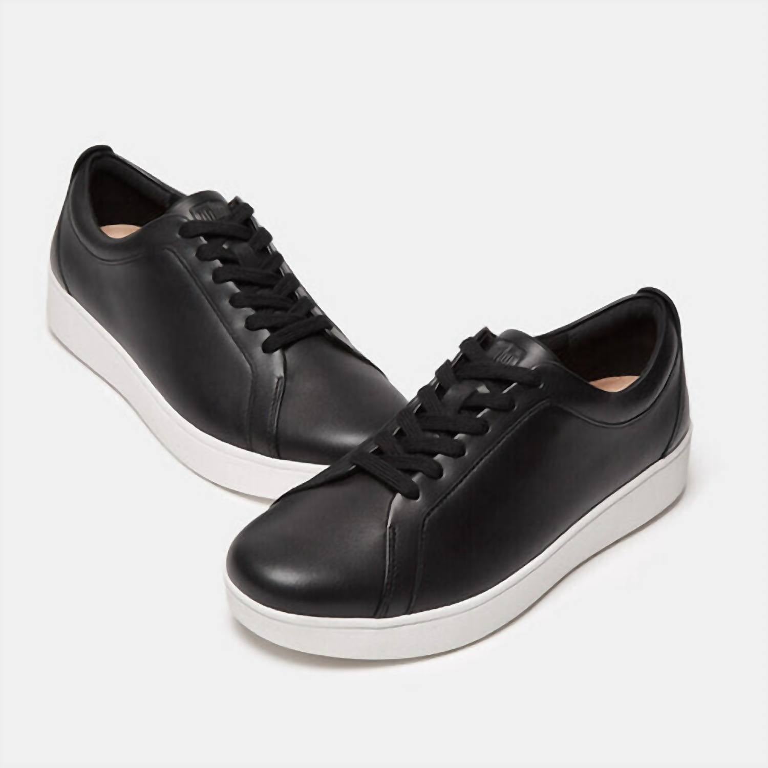 40e32a5c-1a25-495a-bdc2-3e28d67c4d0a-upscale_15k-1500x1500-70 Fitflop - Women's Rally Leather Panel Sneaker - Image 1