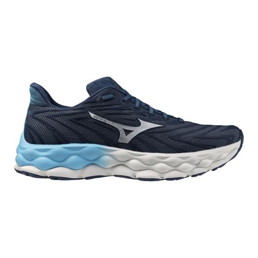 411462_BW73_11 Men's Wave Sky 8 (BW73 - Blue Wing Teal/Silver) - Image 1