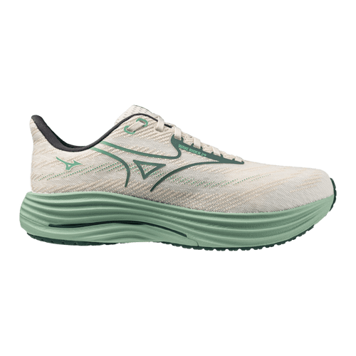 411538_004G_06 Men's Wave Rider 29 (004G - White/Bistro Green) - Image 1