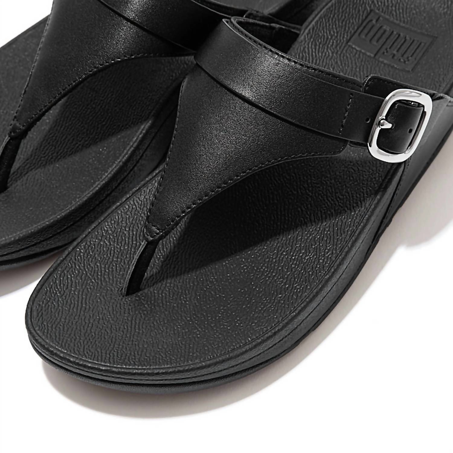 4174d8fb-8119-4f6d-bacb-4394c83a00f9-upscale_15k-1500x1500-70 Fitflop - Women's Lulu Toe Post Buckle Sandal - Image 1