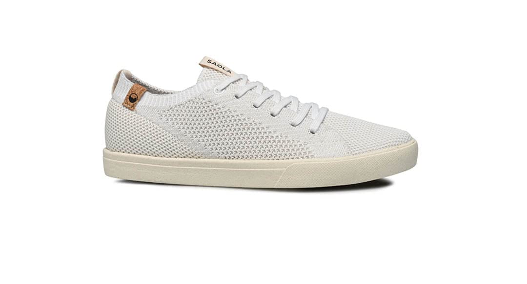 41Dp2laWuML_0847a961-78bc-4ebe-9518-d0937b772782 SAOLA Women's Cannon Knit II White Sneakers - Image 1