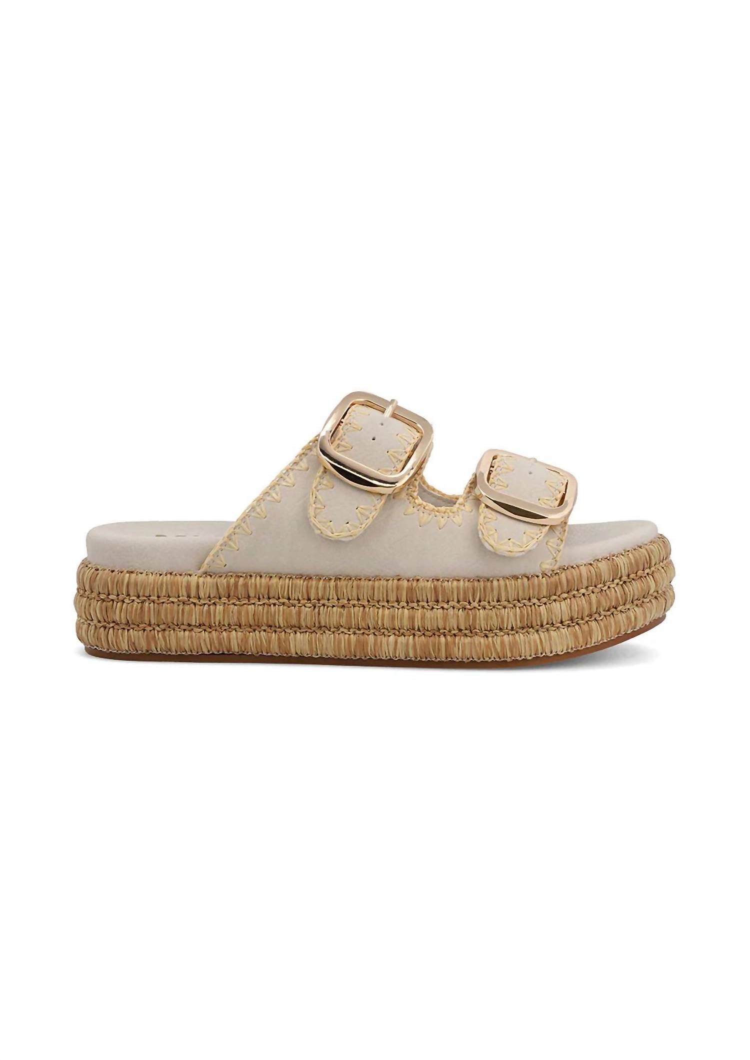 42e7903d-849c-4cde-add5-d0819c92b316-upscale_15k-1500x1500-70 Mia - Women's Mieko Seashell Platform Sandals - Image 1