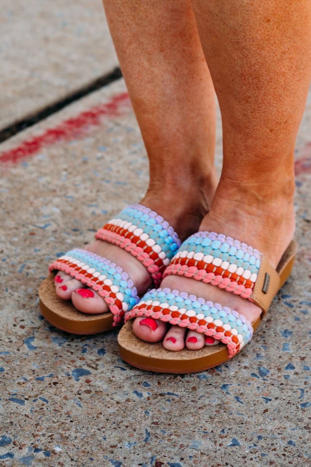 44cecc60-361d-47ec-8101-3b8a1d0ea90b-upscale_15k-1500x1500-70 Reef - Women's Cushion Vista Multi Textile Sandals - Image 1