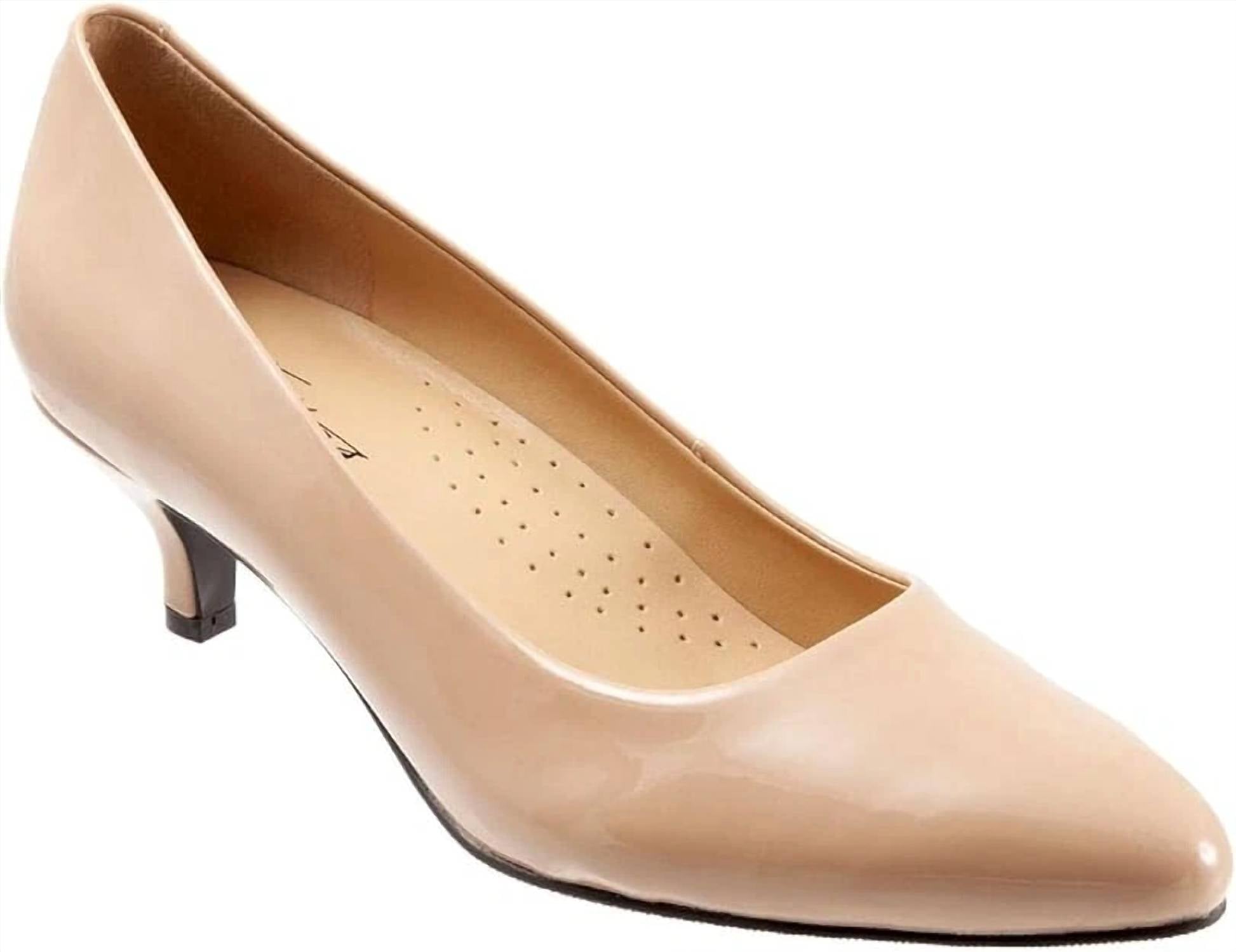 461d5ead-a45f-48c1-8f58-62201fb27b00-upscale_15k-1500x1500-70 Trotters - Women's Kiera Faux Leather Kitten Heels - Image 1