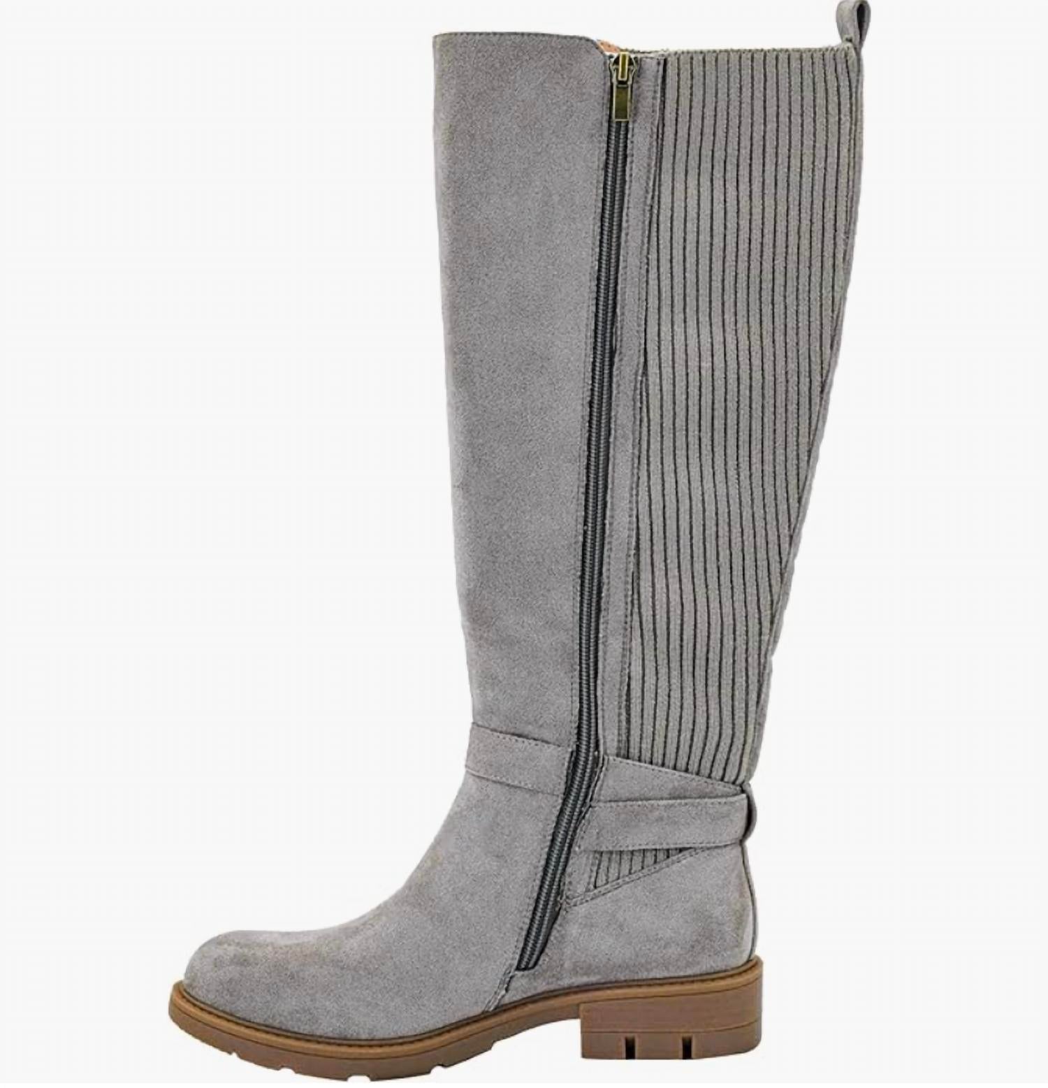 474a234b-48fe-4597-84d6-3e000d44525c-upscale_15k-1500x1500-1 Corkys Footwear - Women's Hay There Faux Suede Boots - Image 1