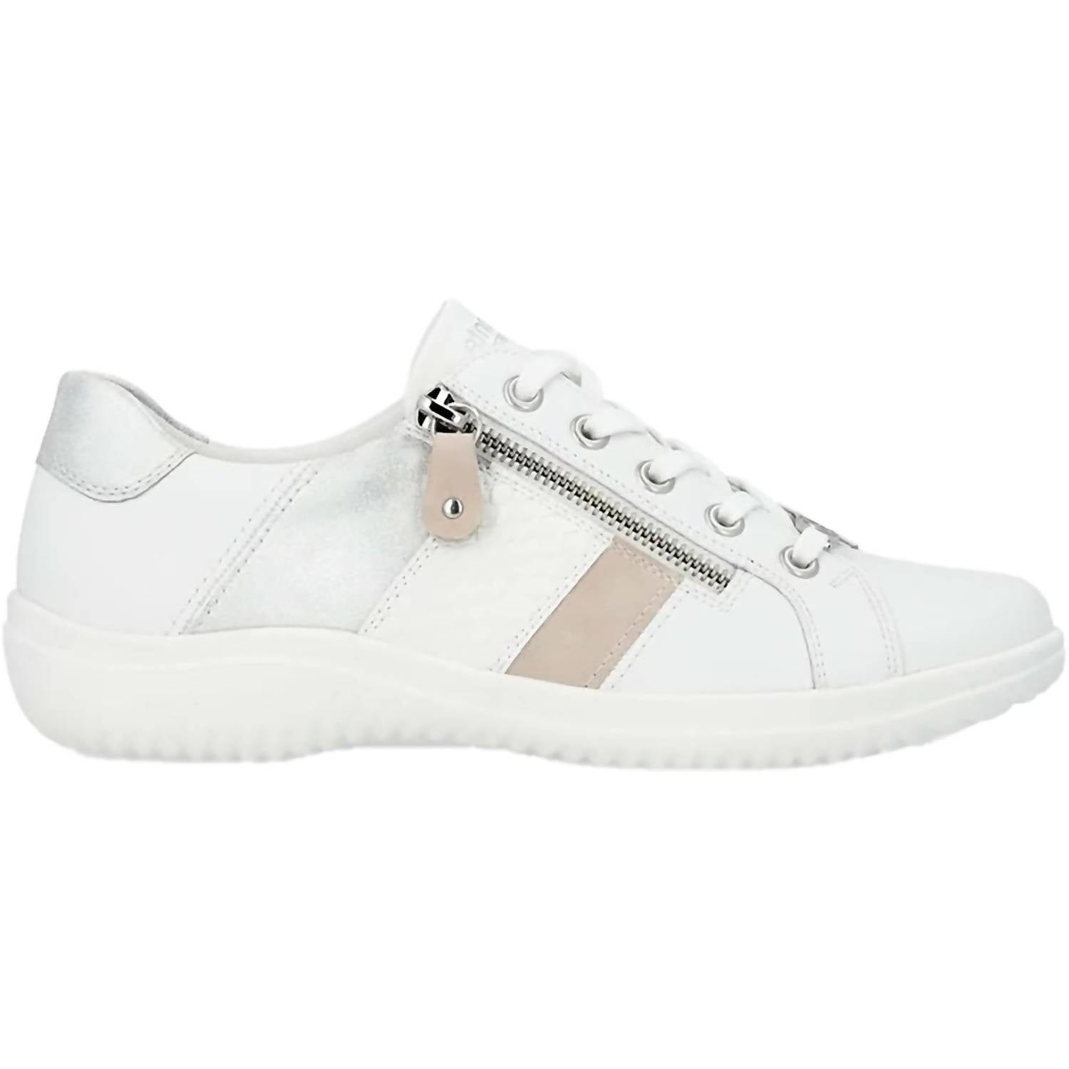 483bc4d8-5e25-44d8-ad5d-bda0f9b7c1ec-upscale_15k-1500x1500-70 Remonte - Women's Low-profile Leather Sneaker - Image 1