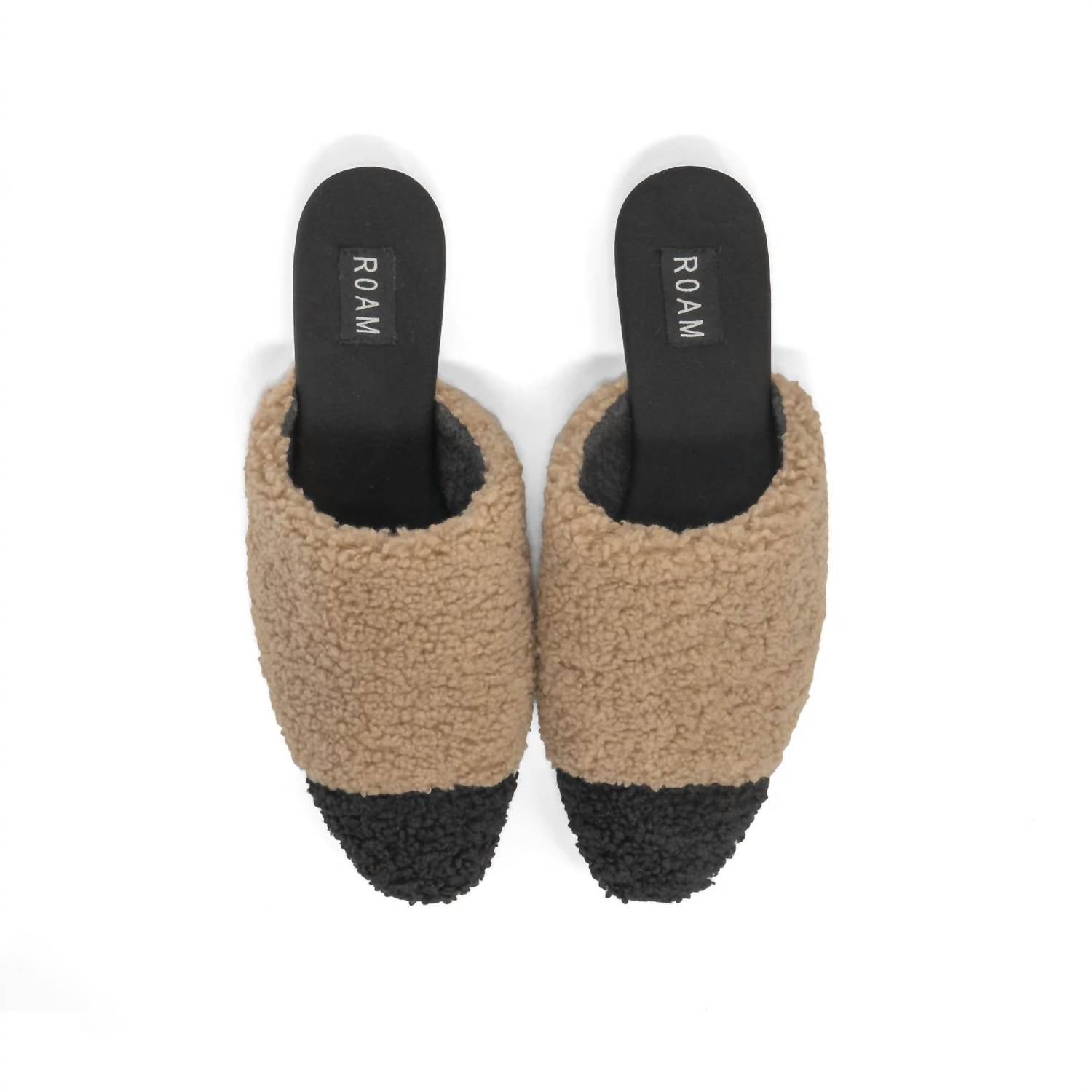 4a3f44a7-6e28-4c49-95f5-7979759b137b-upscale_15k-1500x1500-70 Roam - Women's Fuzzy Cap Mule With Faux Shearling - Image 1