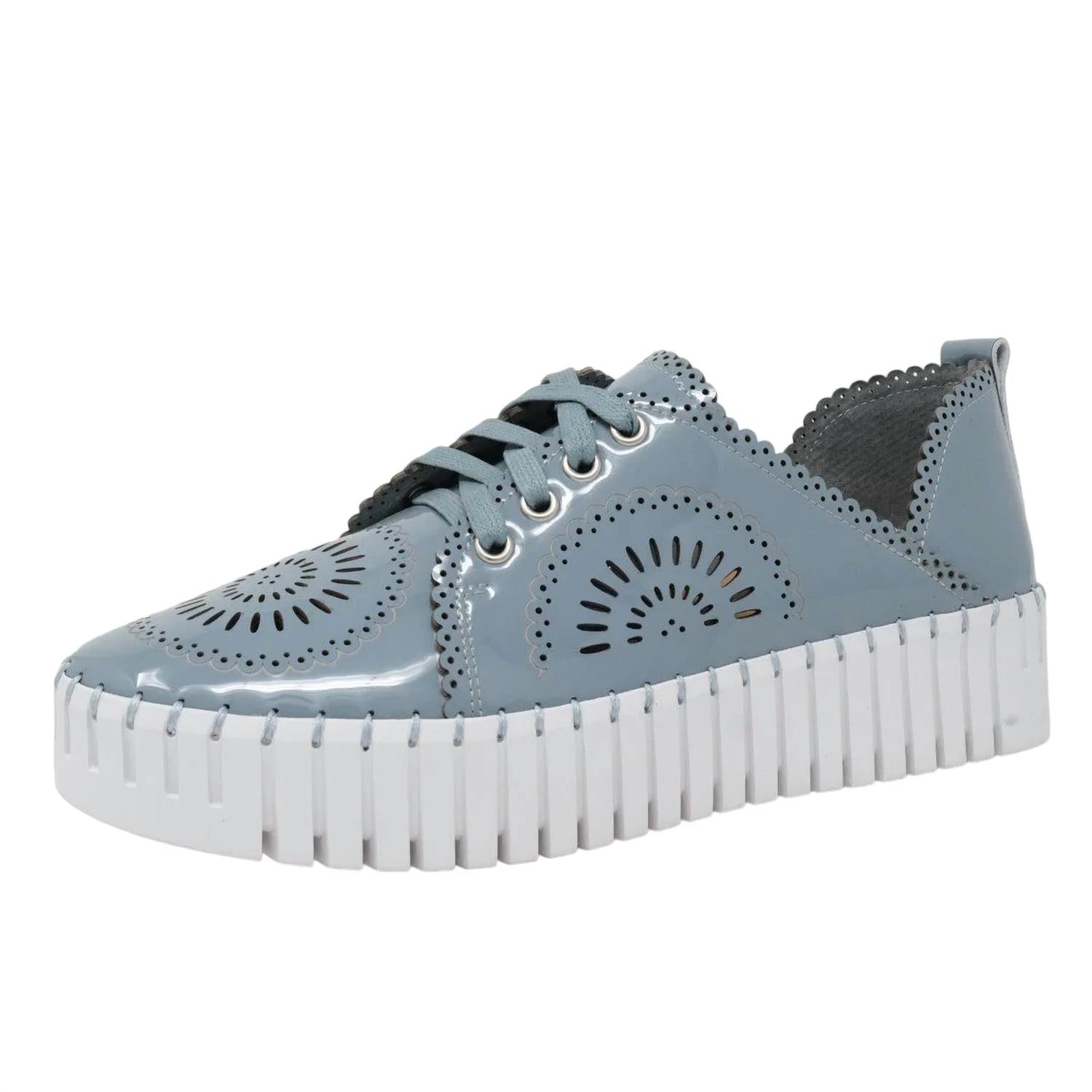 4b881b6f-4d38-48cc-92d2-c44f359b4822-upscale_15k-1500x1500-1 Django & Juliette - Women's Bafia Denim Patent Leather Shoe - Image 1