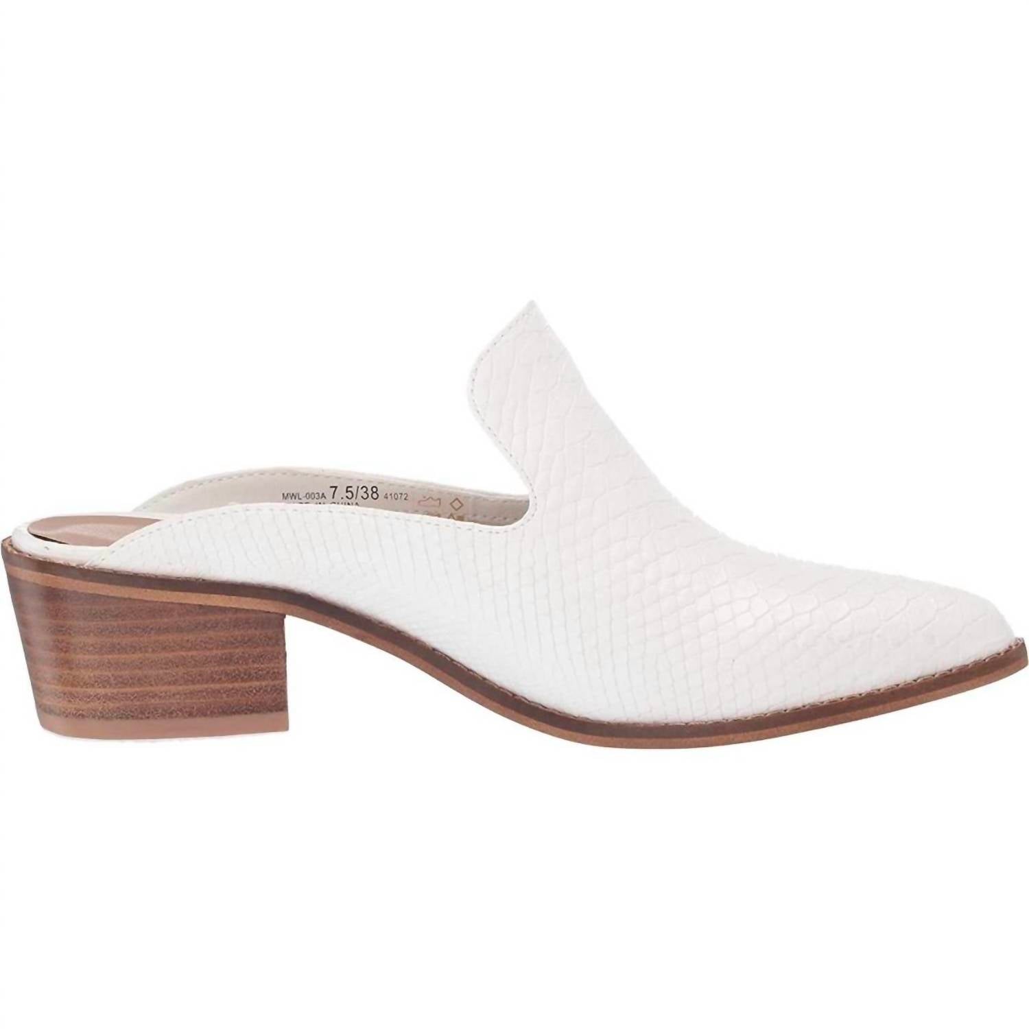 4d2fc39a-8102-46b2-9c07-f062f96de7ec-upscale_15k-1500x1500-70 Chinese Laundry - Women's Marnie Snake Skin Mule - Image 1
