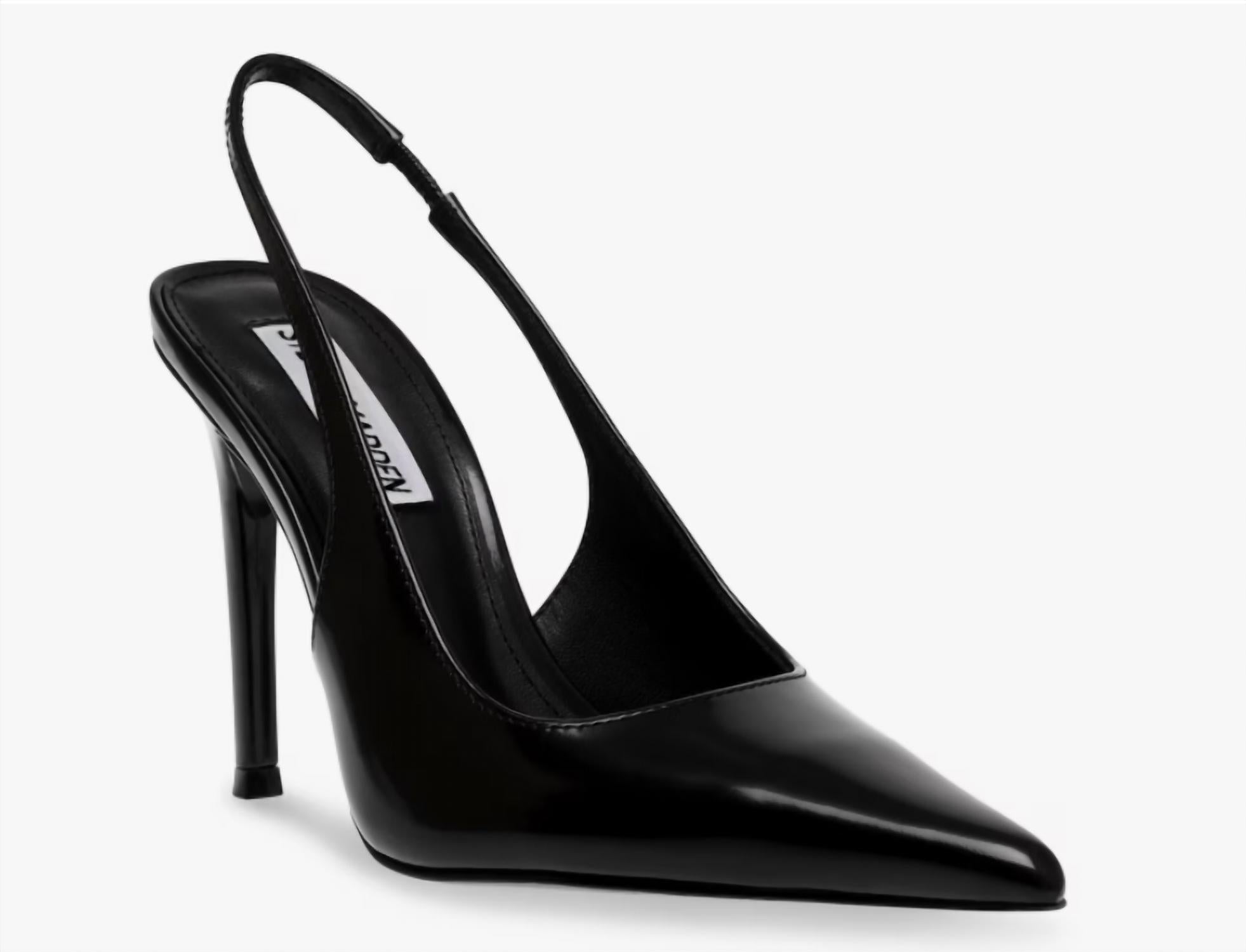 4ede7dc0-57ea-4616-92bc-4283f44c561e-upscale_15k-1500x1500-1 Steve Madden - Women's Patent Leather Slingback Stiletto Heel - Image 1