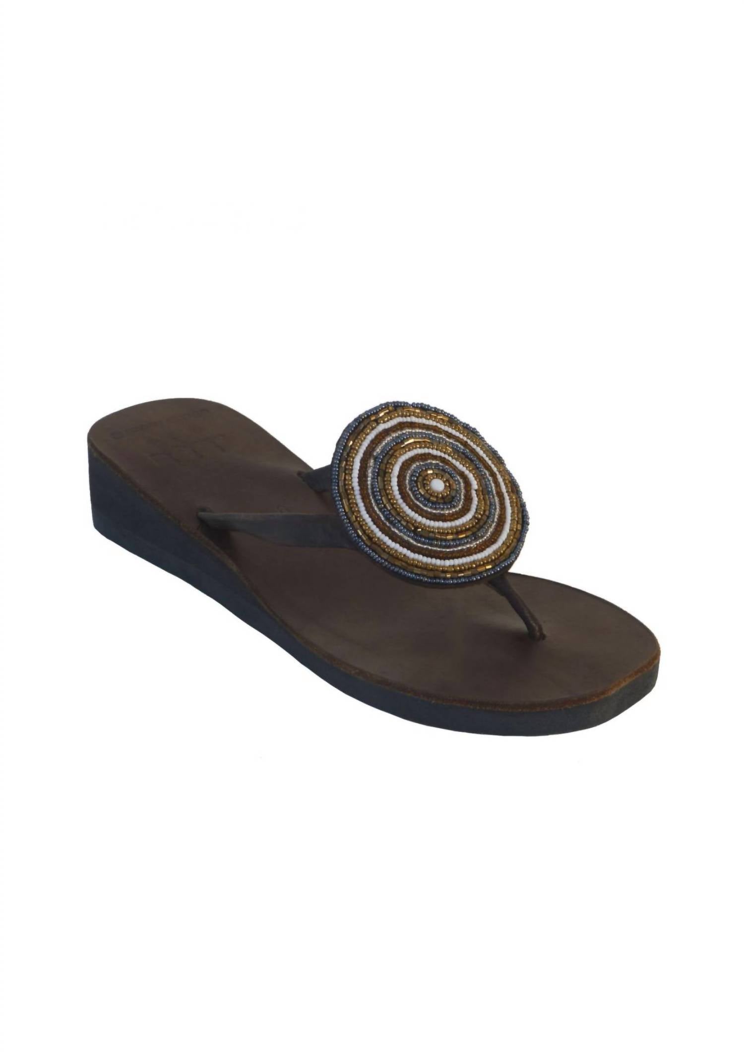 4fe19805-85f9-4c2c-9e0b-ad813f907f42-upscale_15k-1500x1500-70 Global Girls - Women's Medallion Sandal - Image 1