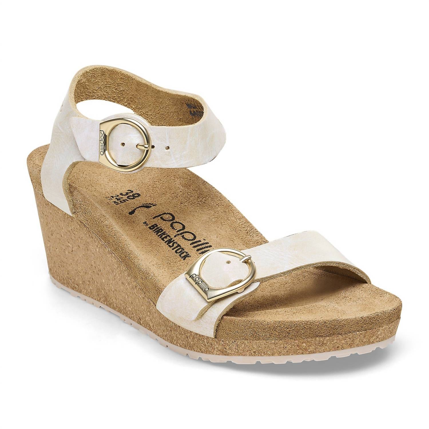 52da06ea-9256-4b0a-ab42-6d41fc15ec7e-upscale_15k-1500x1500-70 Birkenstock - Women's Soley Ring-buckle Leather Wedge Sandal - Narrow - Image 1
