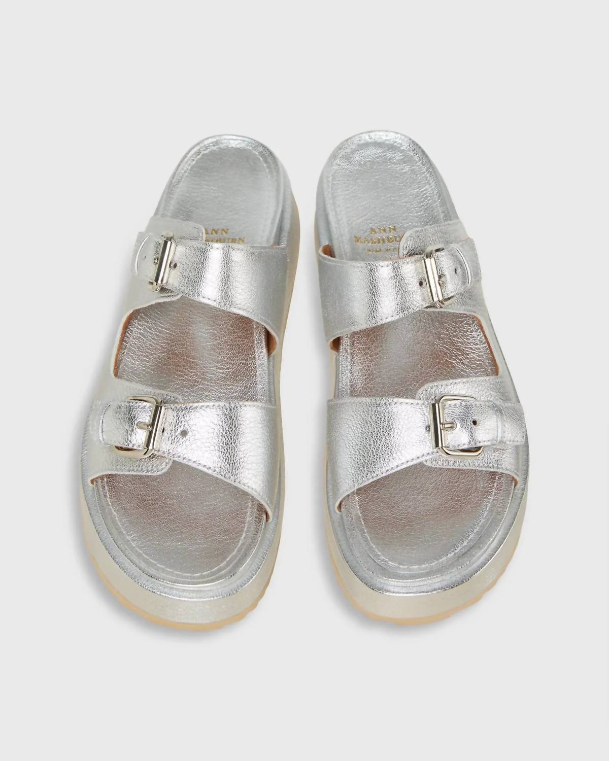 53b8a799-ae1a-4668-a3e7-d1cd8d481dd6-upscale_15k-1500x1500-70 Ann Mashburn - Women's Double Buckle Platform Sandal - Image 1