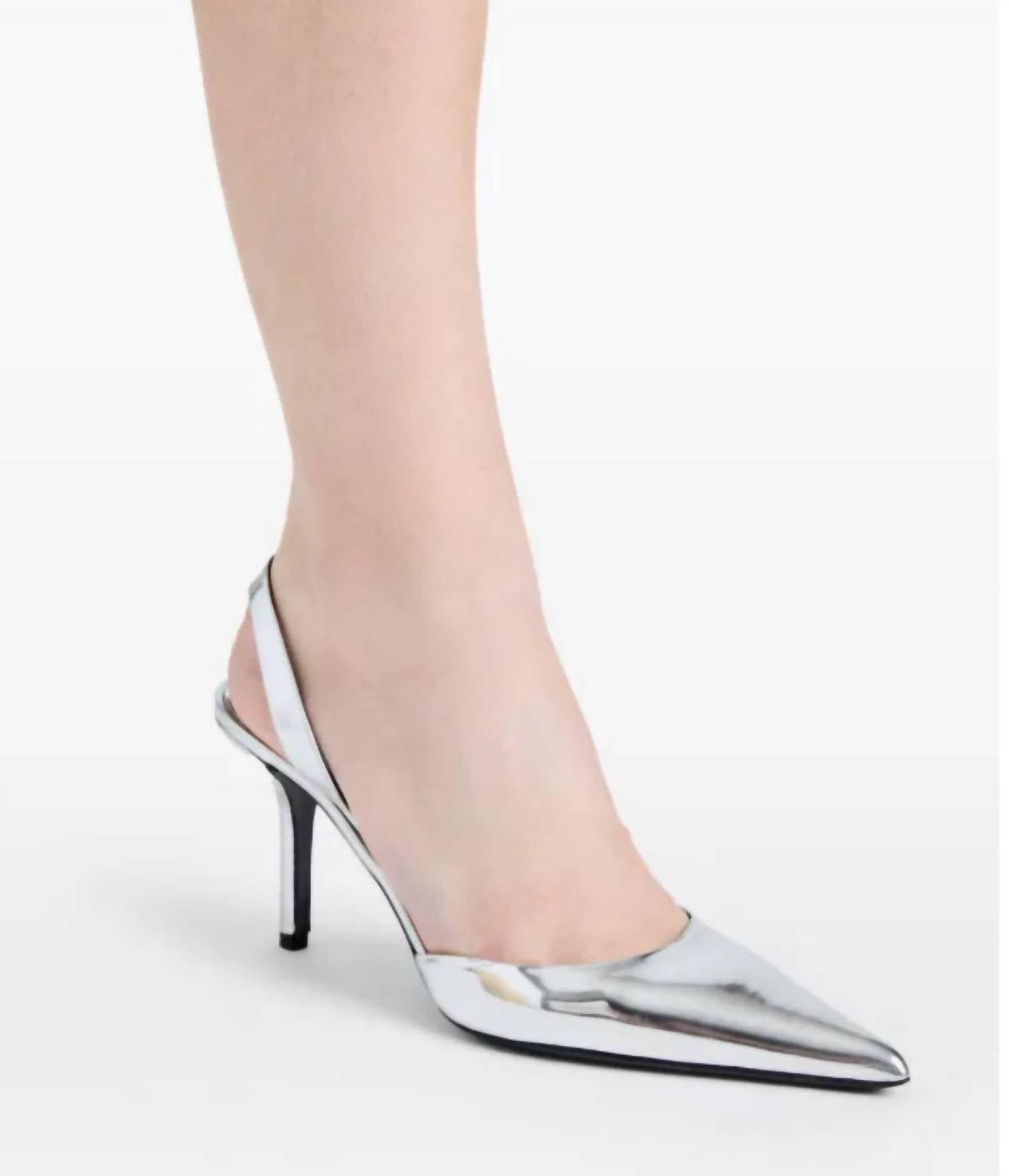 549afb1a-f336-41fd-8d2e-2a110587fa30-upscale_15k-1500x1500-70 Proenza Schouler - Women's Slash Slingback Pumps - Image 1