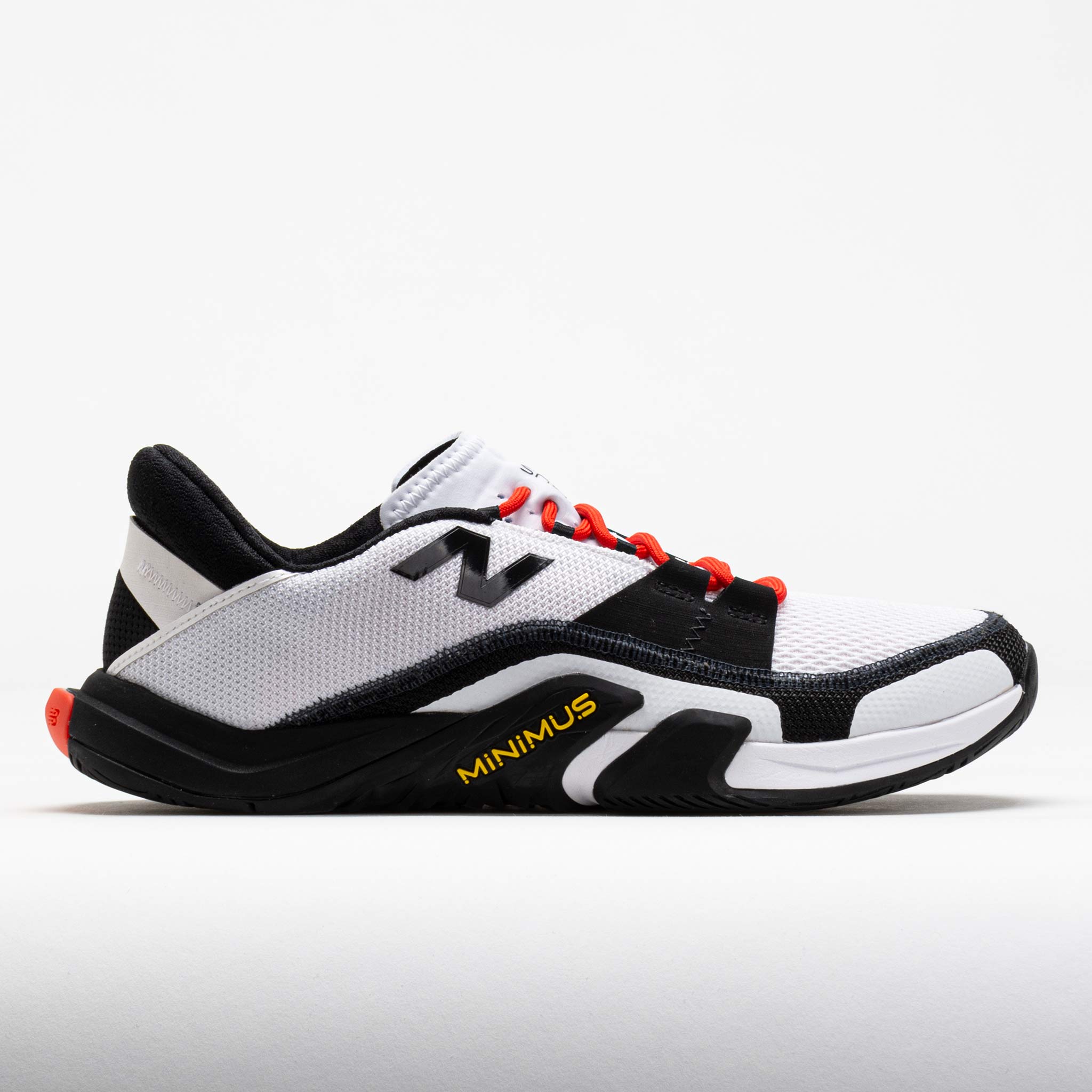 561954_3 New Balance Minimus TR v2 Mens White/Black/Neon Flame - Image 1