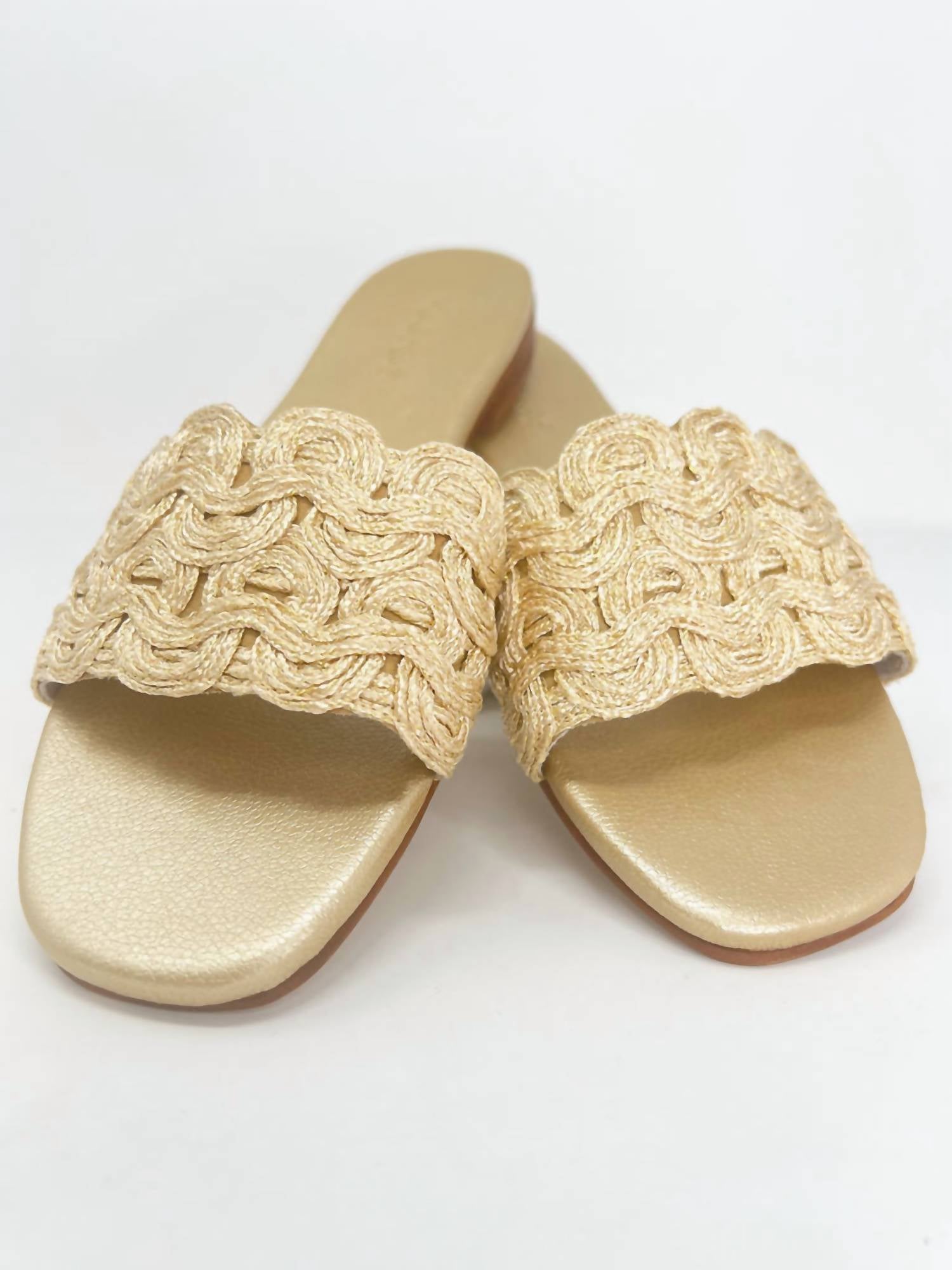 564bb690-a549-4222-9bff-6bd3c02c2791-upscale_15k-1500x1500-70 Coco Indigo - Women's Capri Textured Band Slip-on Sandals - Image 1