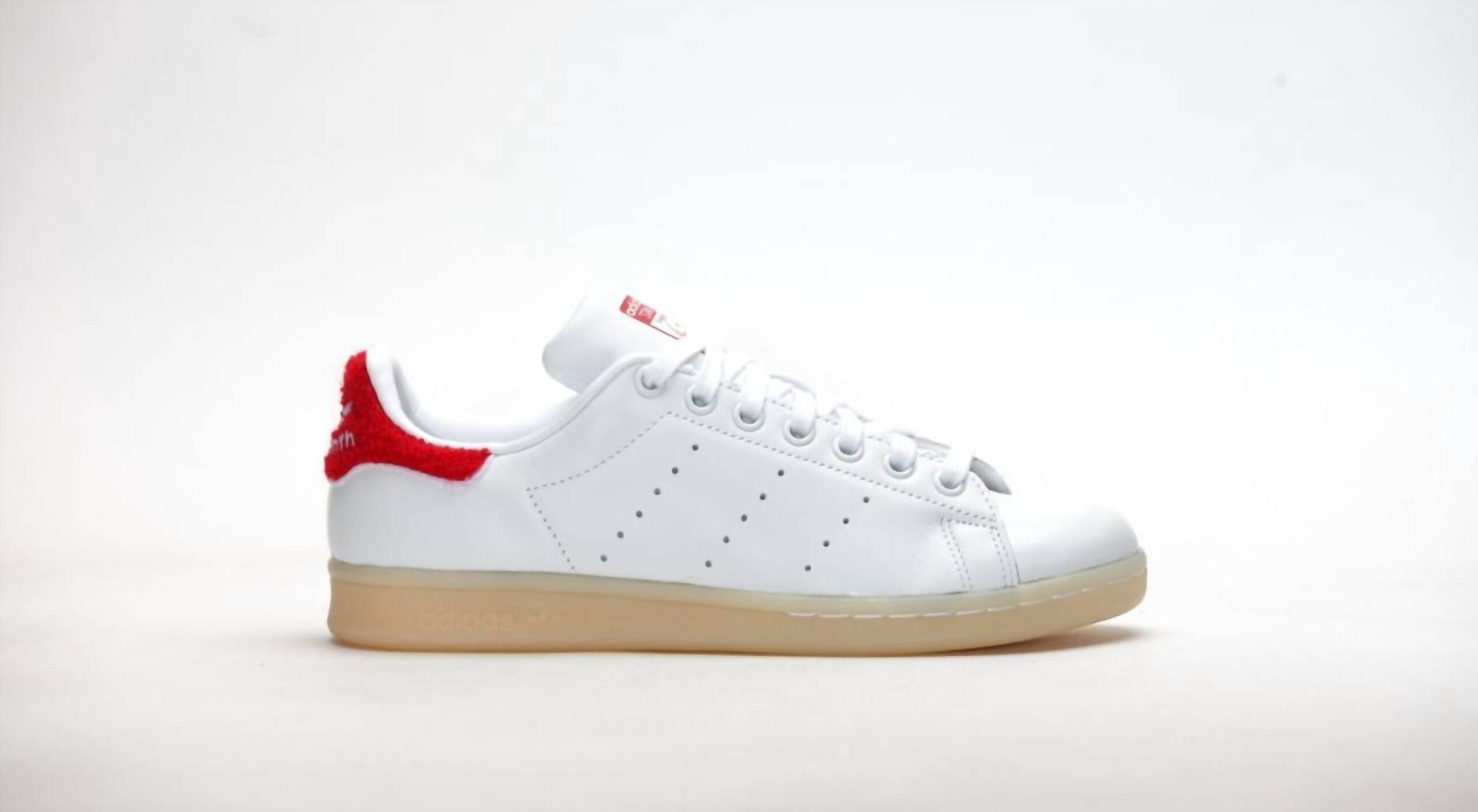 58c2cde8-8e66-4004-b8fd-67a0b7774421-upscale_15k-1500x1500-70 Adidas - Men's Stan Smith Leather Sneaker With Gum Sole - Image 1