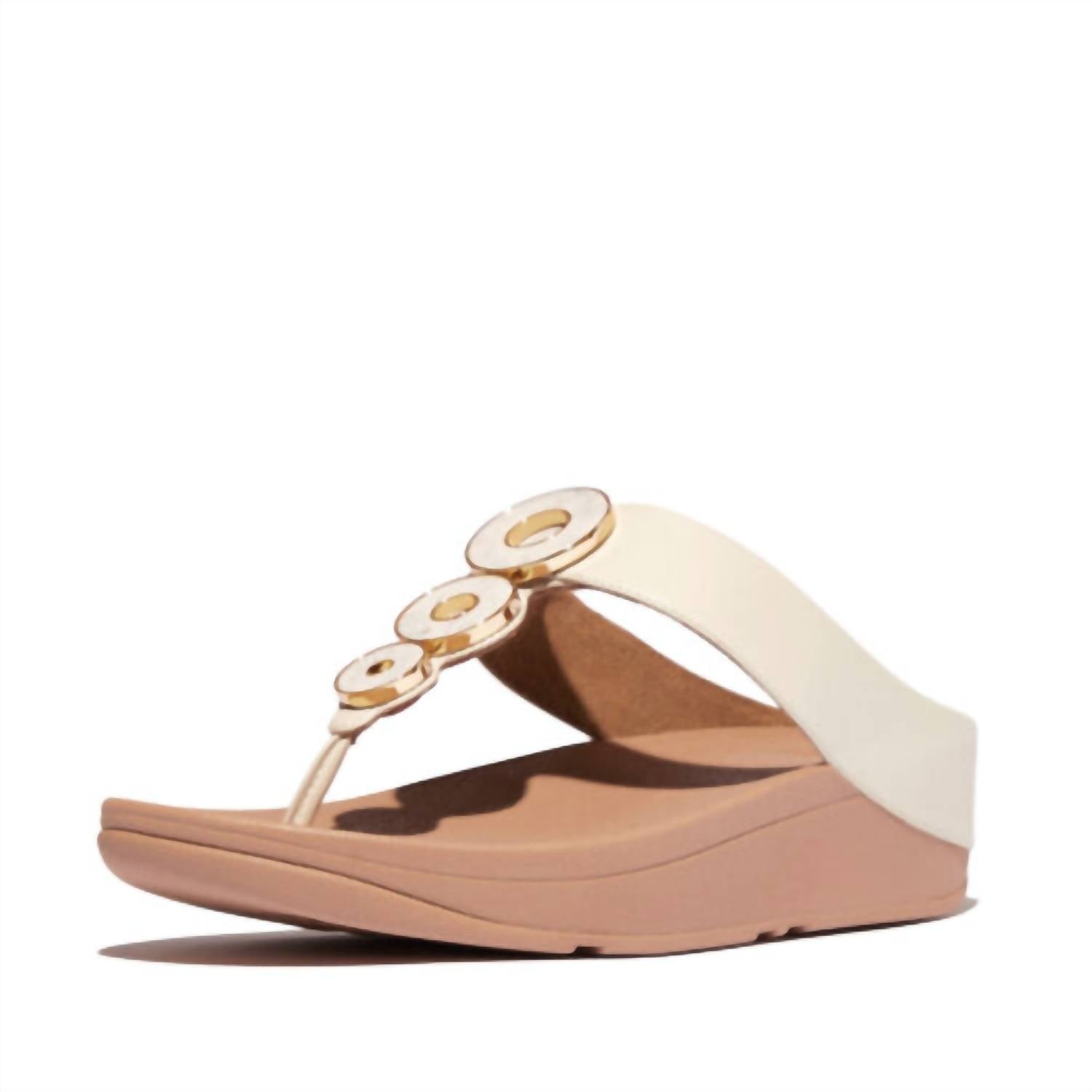 5a51c6f3-bf4b-4724-8d9c-3547fd422ce1-upscale_15k-1500x1500-70 Fitflop - Women's Fino Resin Toe Post Sandal - Image 1