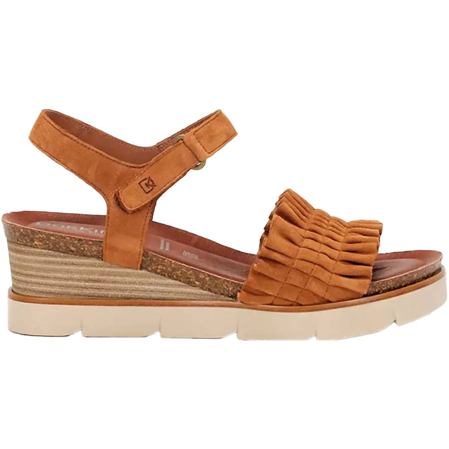 5c151b85-ca9a-489a-9aa8-00462a141382-upscale_15k-1500x1500-70 Dorking By Fluchos - Women's Agnes Wedge Sandal - Image 1