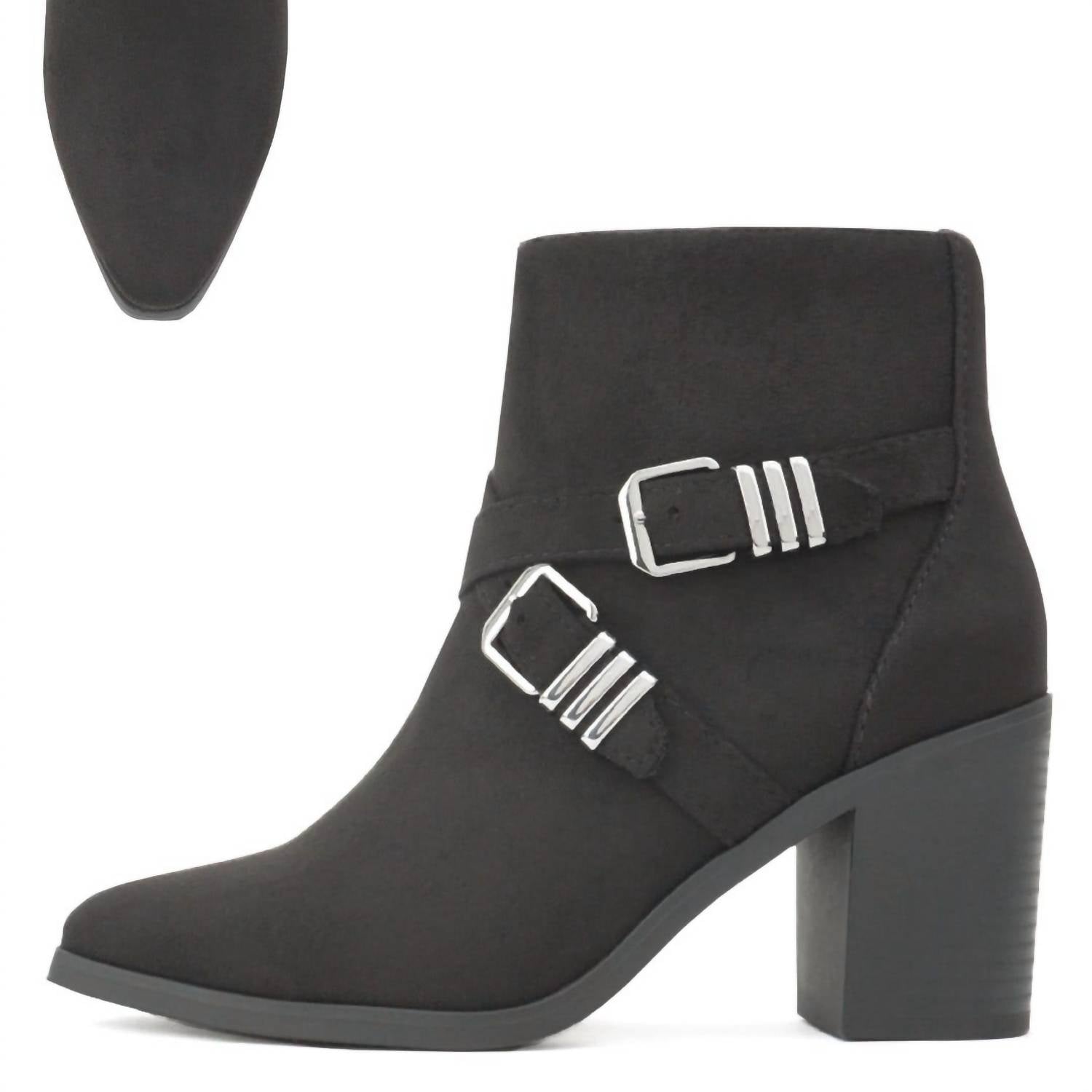 5d20b0c8-b56b-4dca-85f0-a27e916c9e04-upscale_15k-1500x1500-70 Scotch & Soda - Women's Heel Crisscross Deco Ankle Booties - Image 1