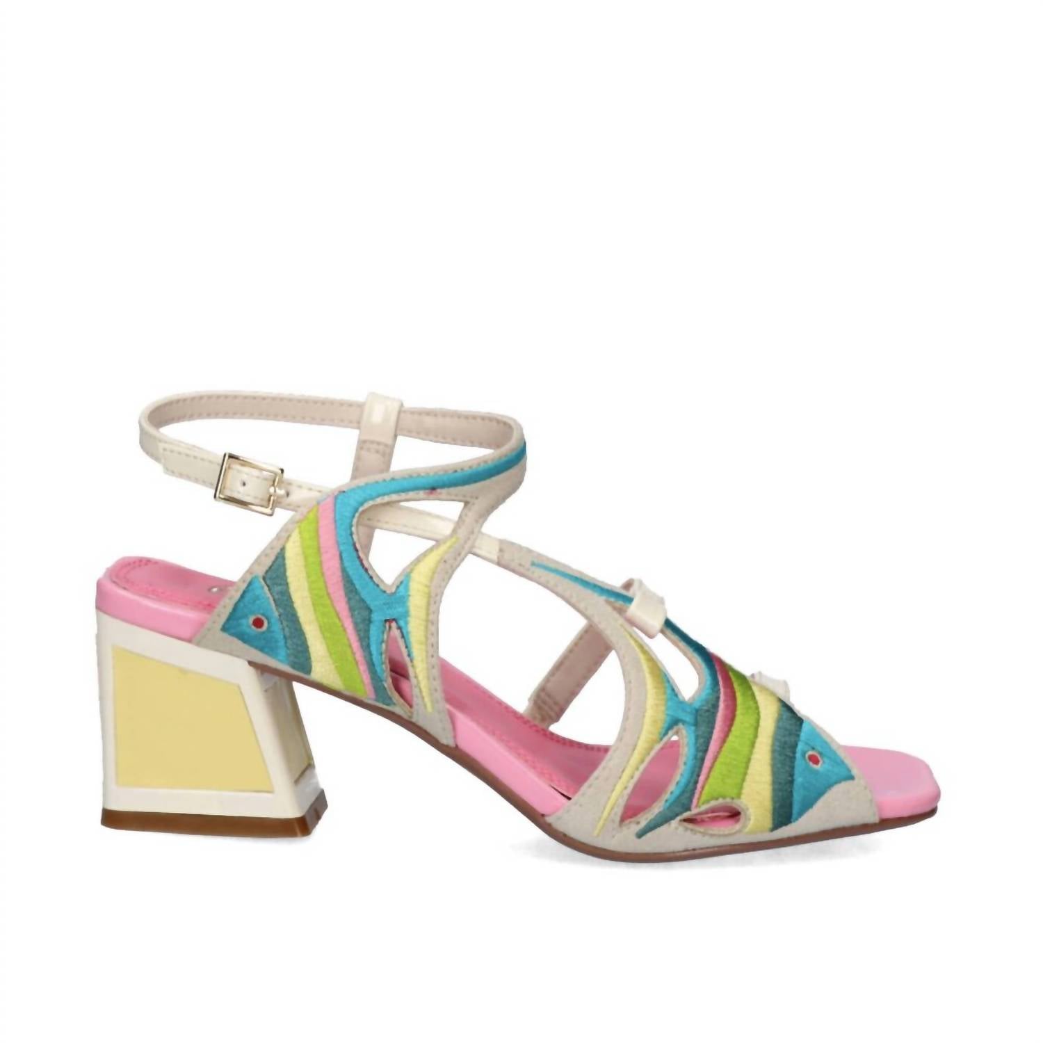 5e742907-cc18-404b-b1a5-bab4536fa0f2-upscale_15k-1500x1500-70 Exe - Women's Luisa 335 Low Heel Sandal - Image 1