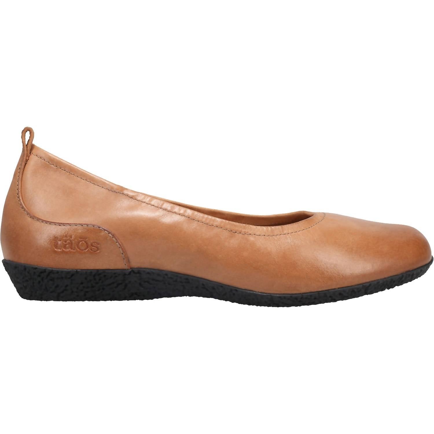 5f5b948d-7bfe-47cf-bf2a-2372946fcc96-upscale_15k-1500x1500-70 Taos - Women's Chit Chat Leather Ballet Flat Shoes - Image 1
