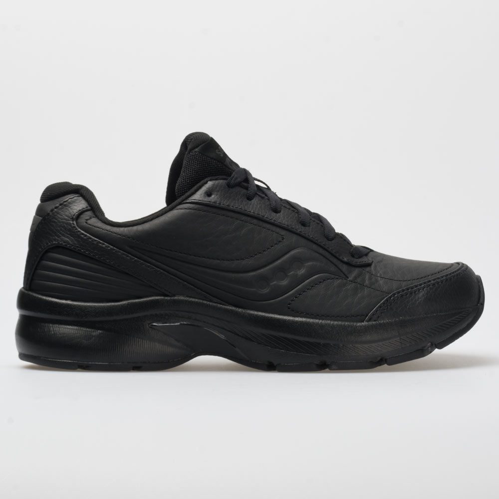 631088_3 Saucony Omni Walker 3 Mens Black - Image 1