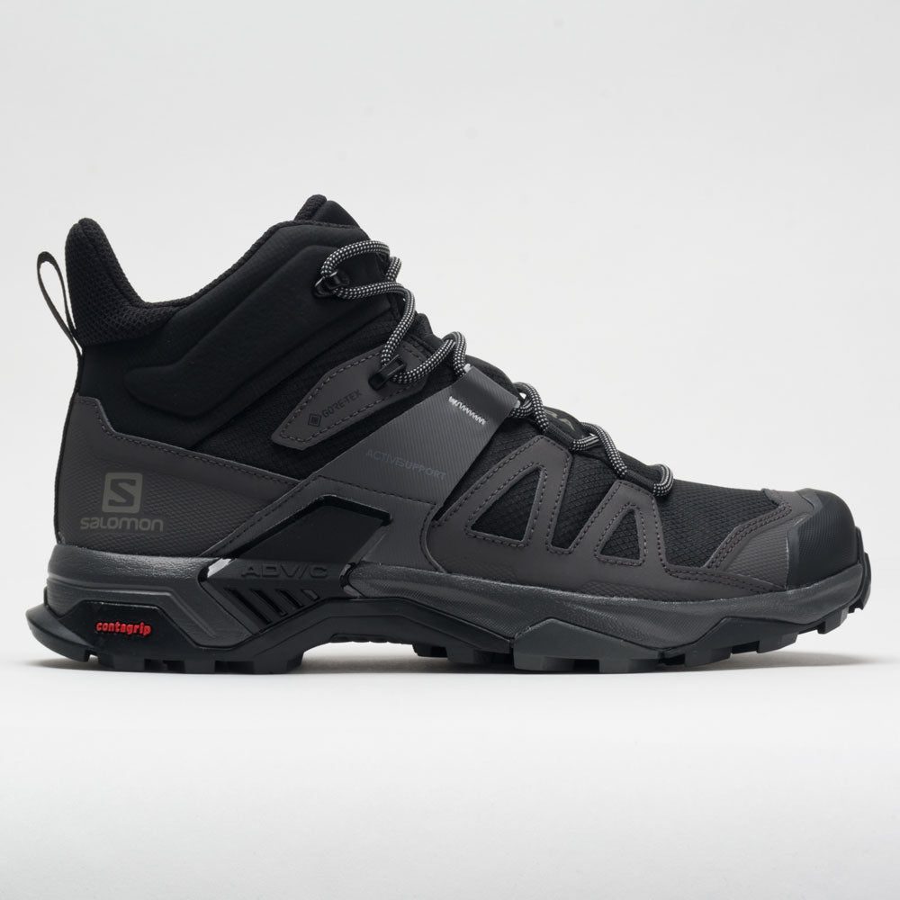 631169_3 Salomon X Ultra 4 Mid GTX Mens Black/Magnet - Image 1