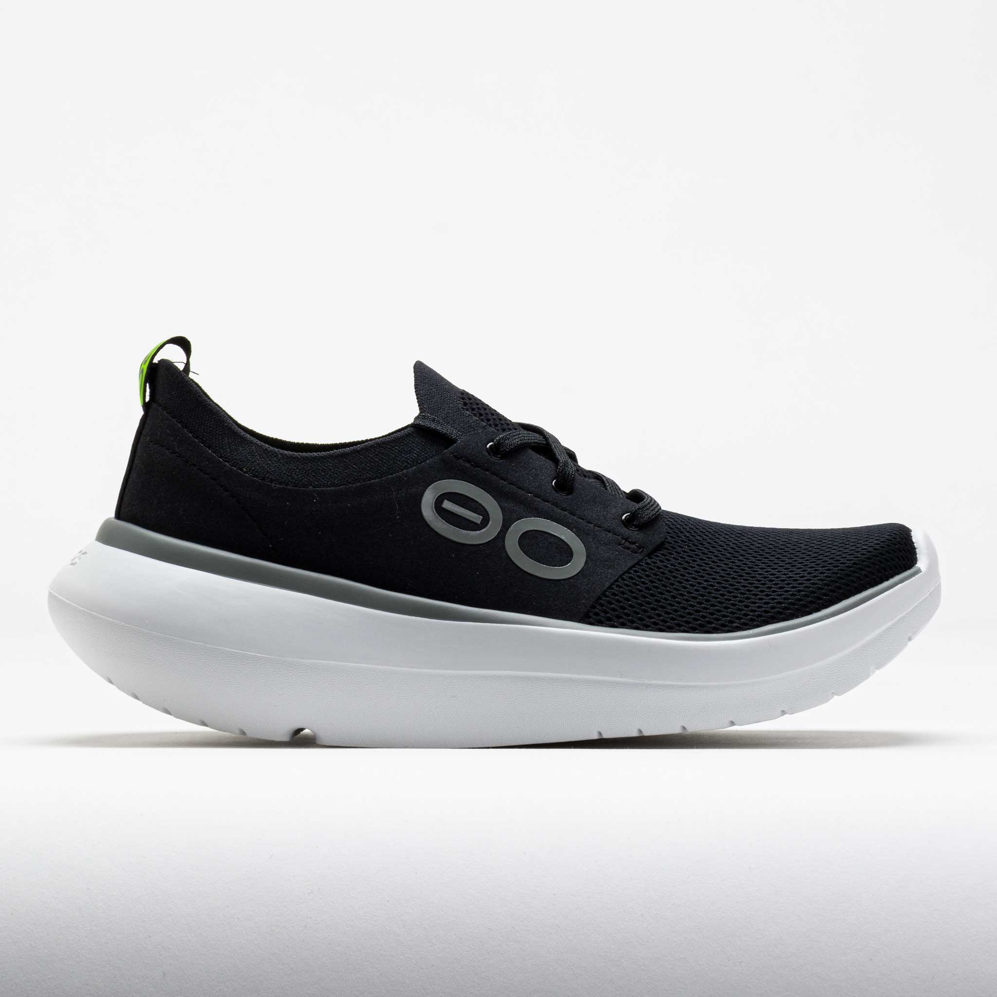 631634_3 OOFOS OOmy Stride Mens White/Black - Image 1