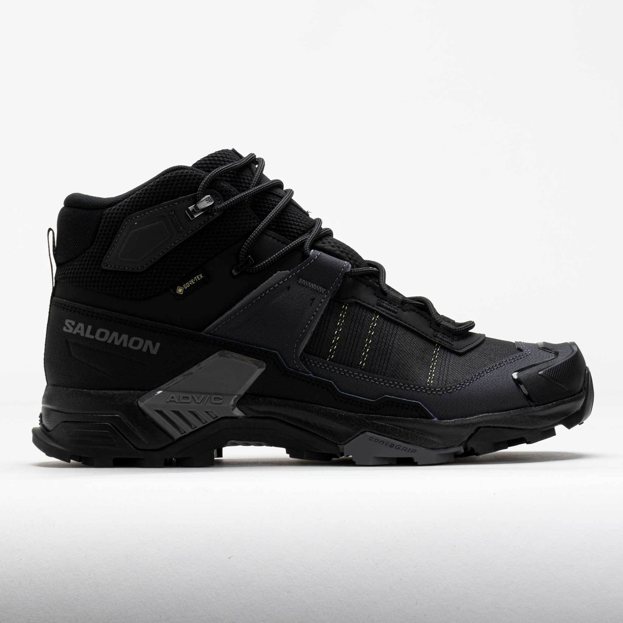 631653_3 Salomon X Ultra 5 Mid GTX Mens Black/Asphalt Castlerock - Image 1