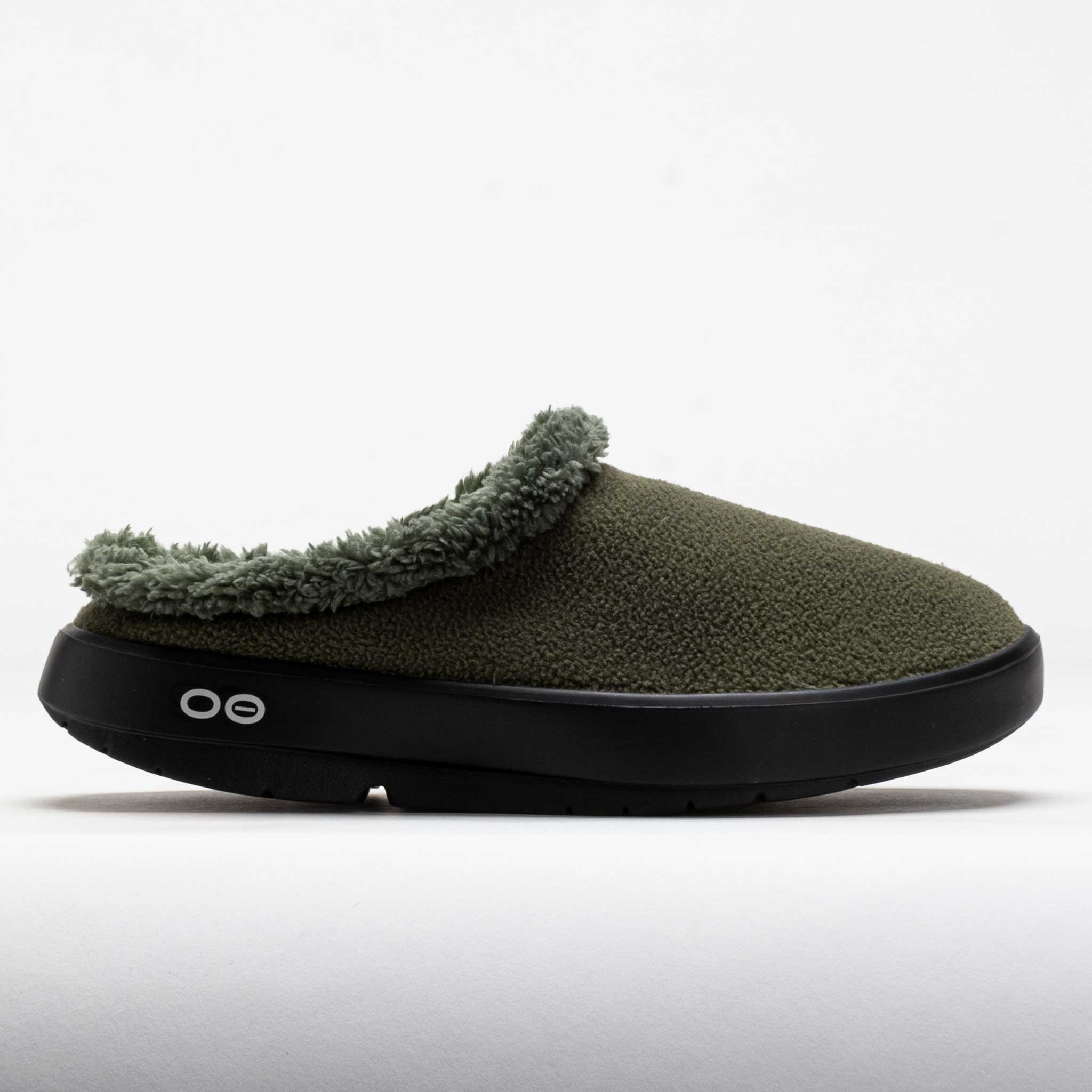 631678_3 OOFOS OOcoozie Mule Mens Alpine Moss - Image 1