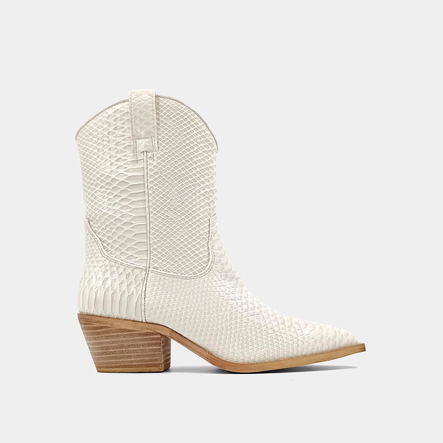 65fbf97e-9401-4f1a-a350-d8f2d9ce8d92-upscale_15k-1500x1500-1 Shu Shop - Women's Zouzou Snake Skin Boot - Image 1