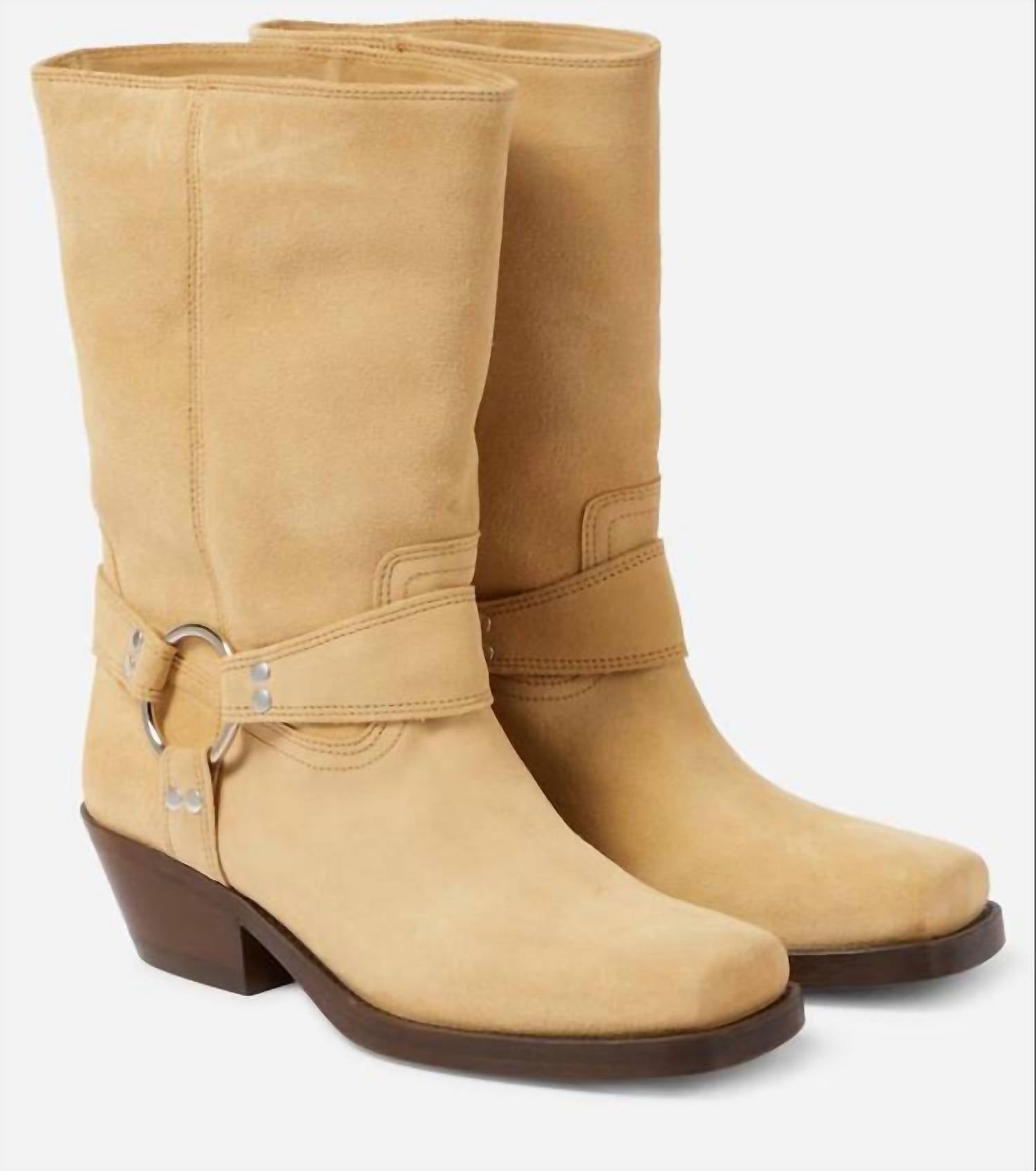 66128492-60ff-4018-a58b-b4c89b1c9288-thumbnail-600x900-70-upscale_15k-1500x1500-70 Isabel Marant - Pre-loved Women Antya Suede Biker Boots - Image 1