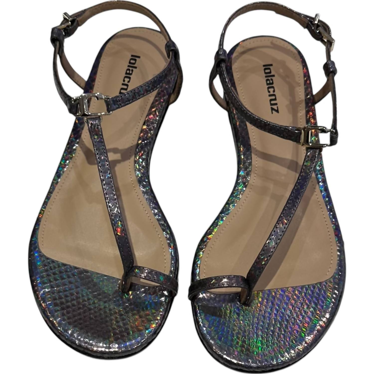 6634a5d3-8a81-4829-bcdc-5c4105c89f01-upscale_15k-1500x1500-70 Lola Cruz - Women's June Flat Sandals - Image 1